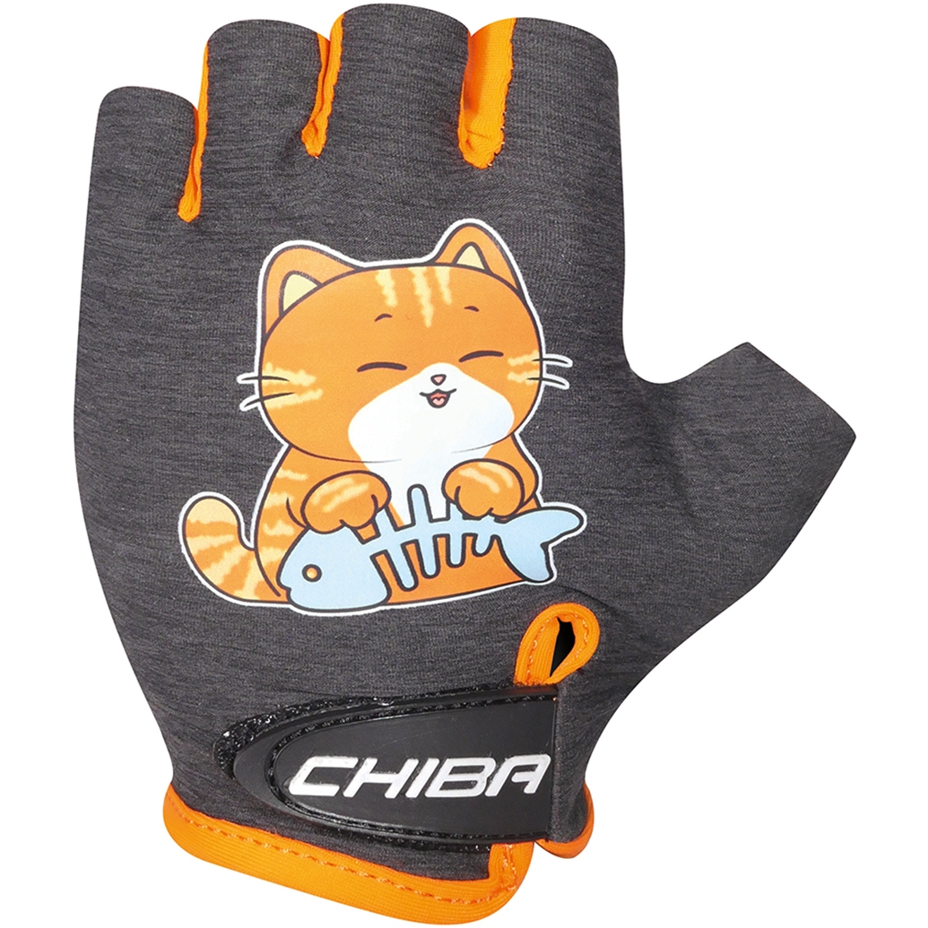 Picture of Chiba Cool Kids Bike Gloves - cat