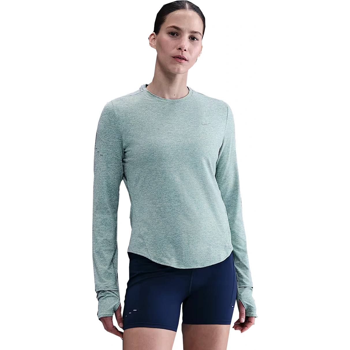 Nike Dri Fit Lange Nike Shirt Dames Nike Dri-FIT ADV Run Division Shirt Met Lange Mouwen Dames Zwart/zwart  DQ6638-010 BIKE24 BE
