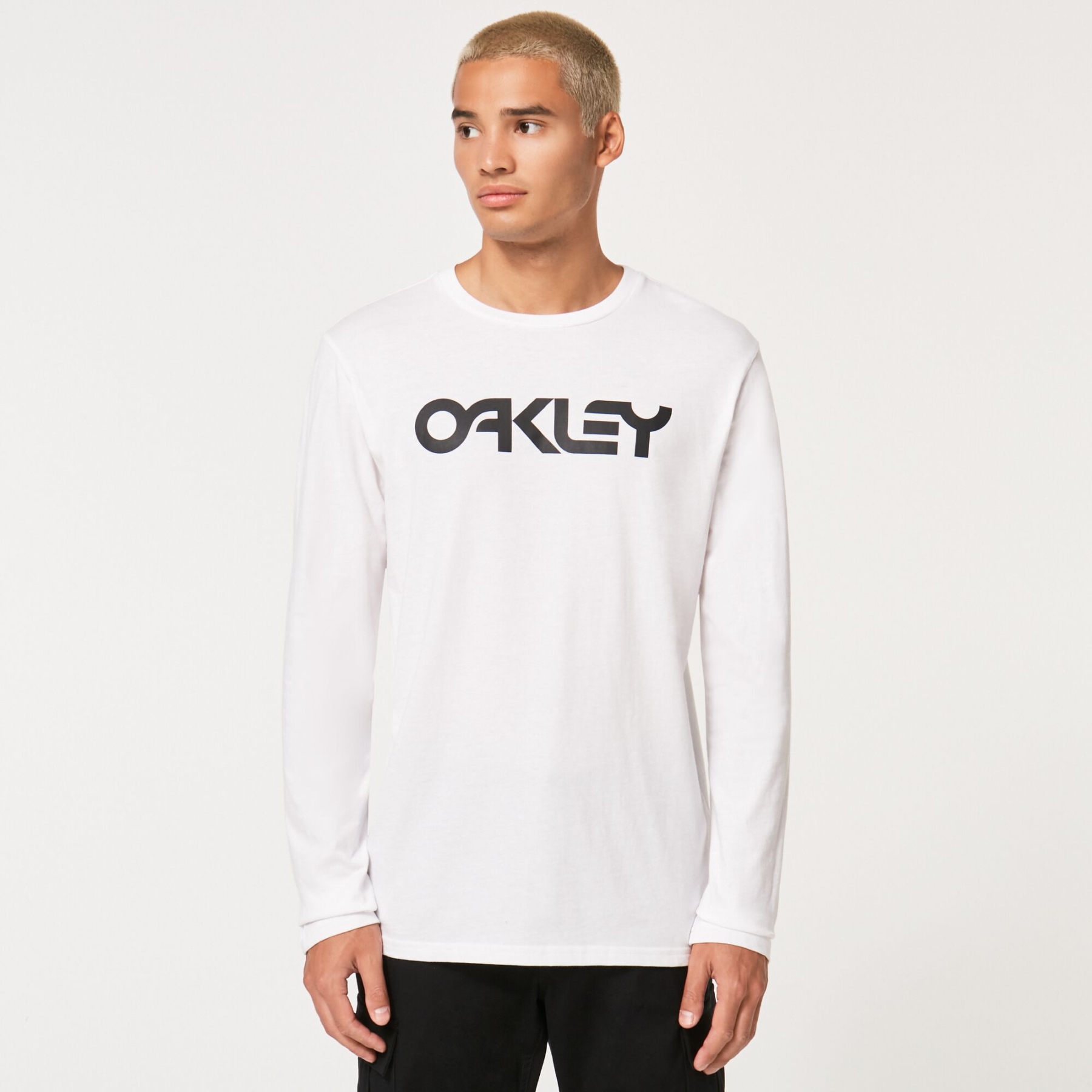 Oakley Mark II 2.0 Longsleeve Tee Men - White/Black | BIKE24
