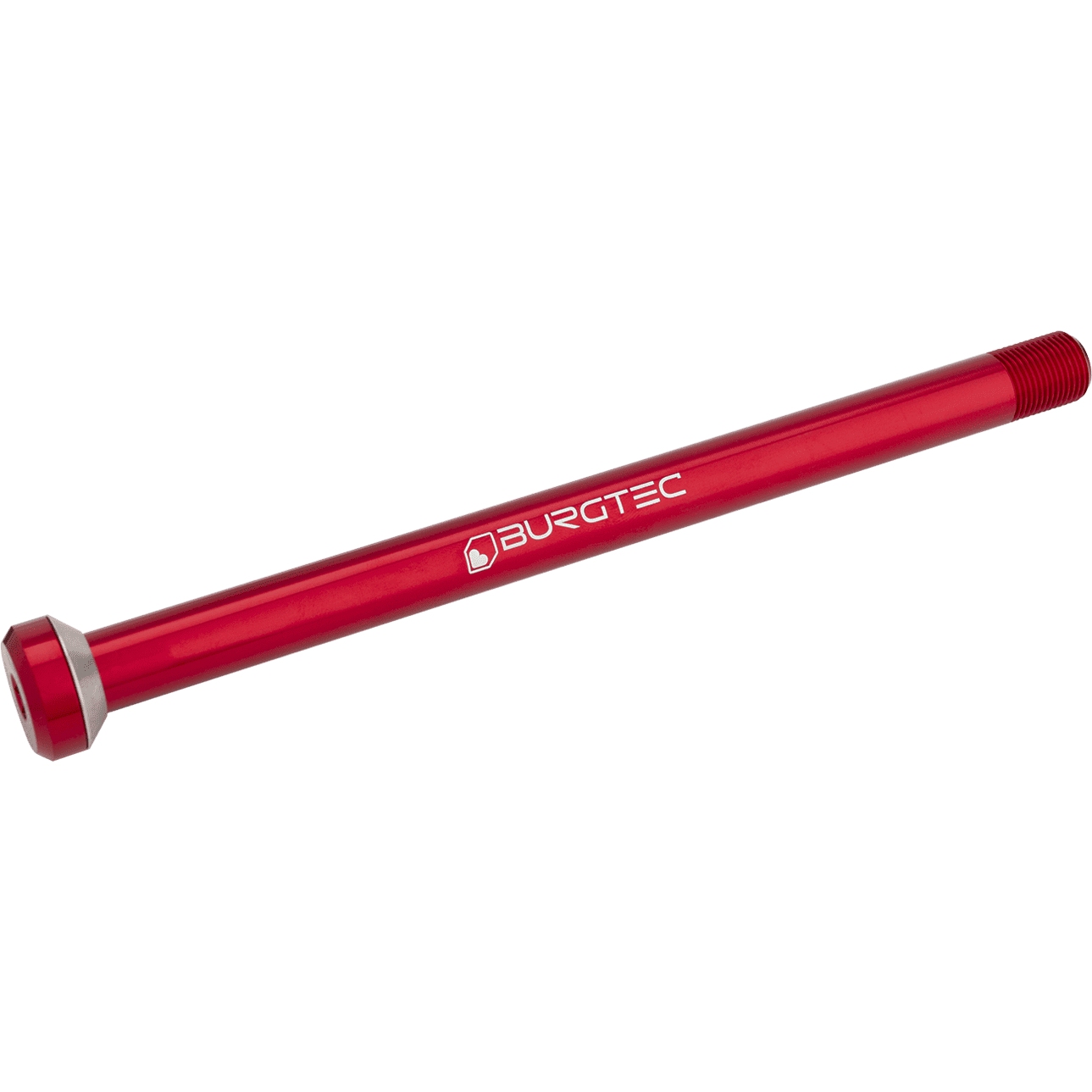 Produktbild von Burgtec Steckachse - 175.5mm | für Specialized Rahmen - race red