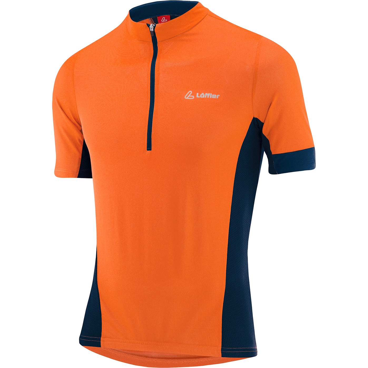 Löffler Pure Half Zip Bike Jersey Men orange 290 BIKE24