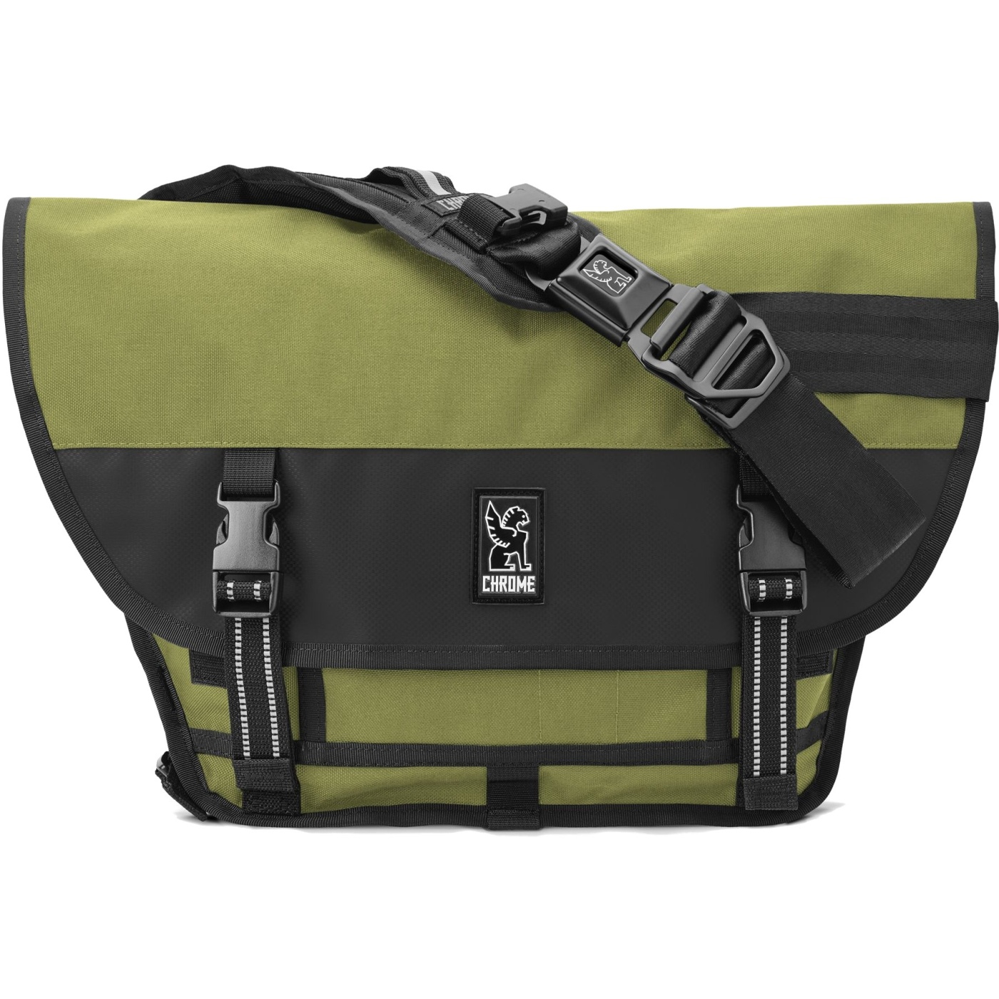 CHROME Mini Metro Messenger Bag - 20.5 L - Olive Branch | BIKE24