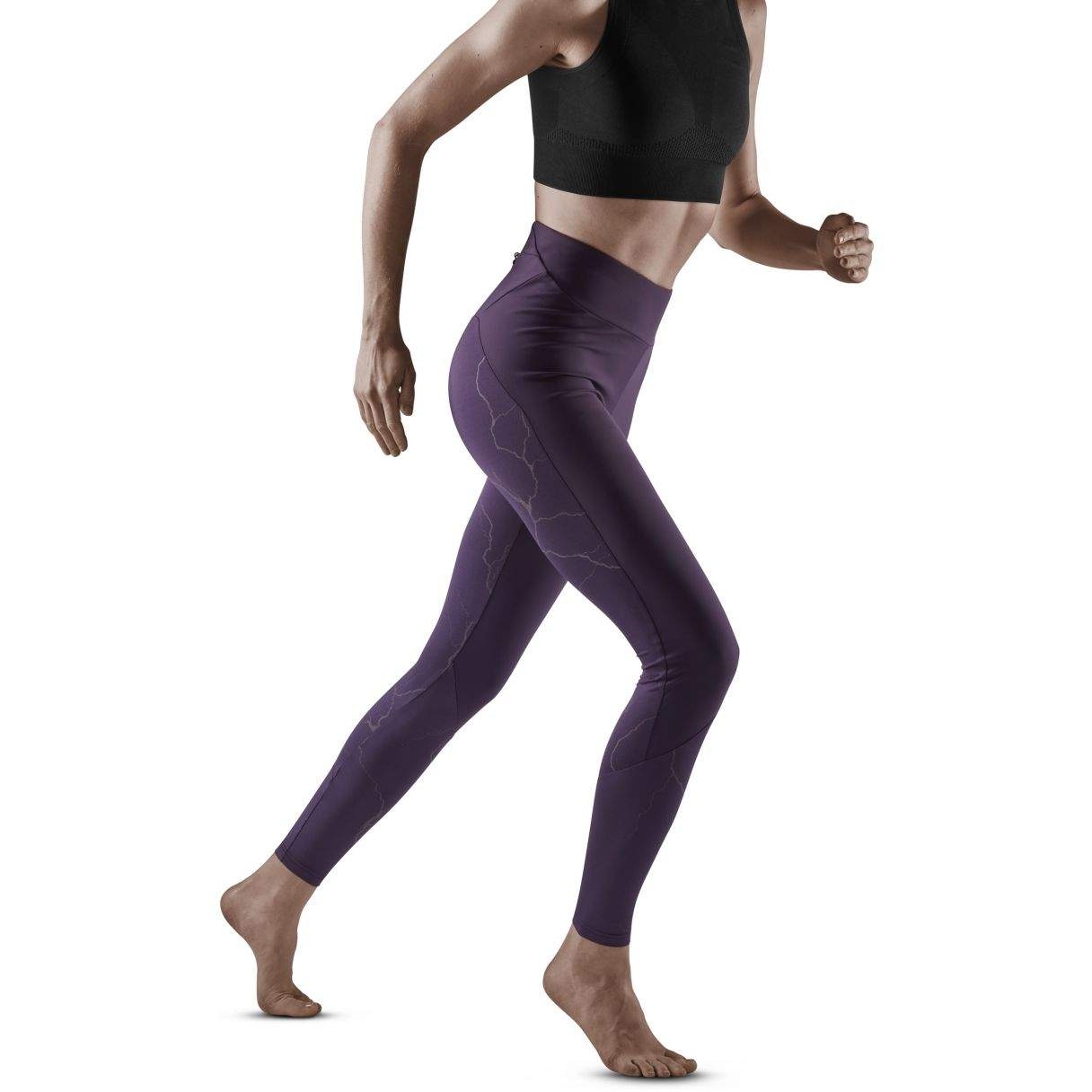 Picture of CEP Reflective Tights Women - purple