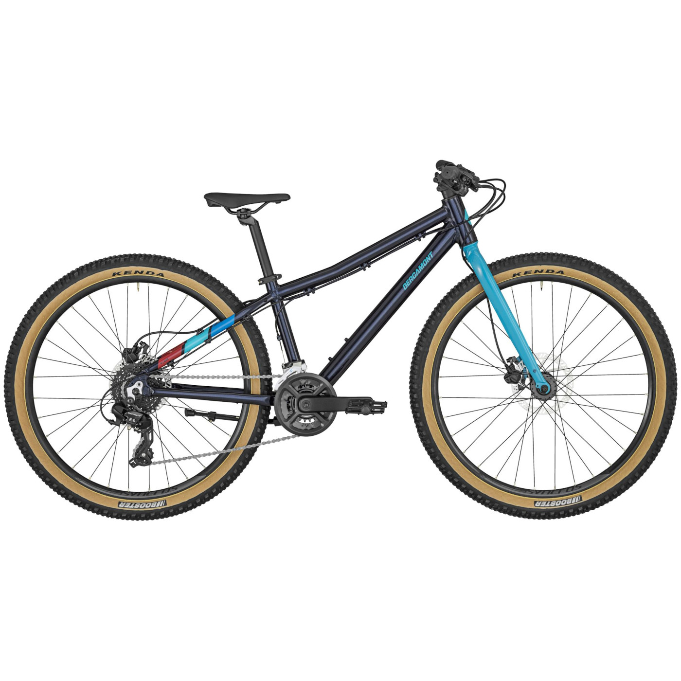 Picture of Bergamont REVOX 26 LITE - 26&quot; Kids Mountain Bike - 2023 - shiny dark blue