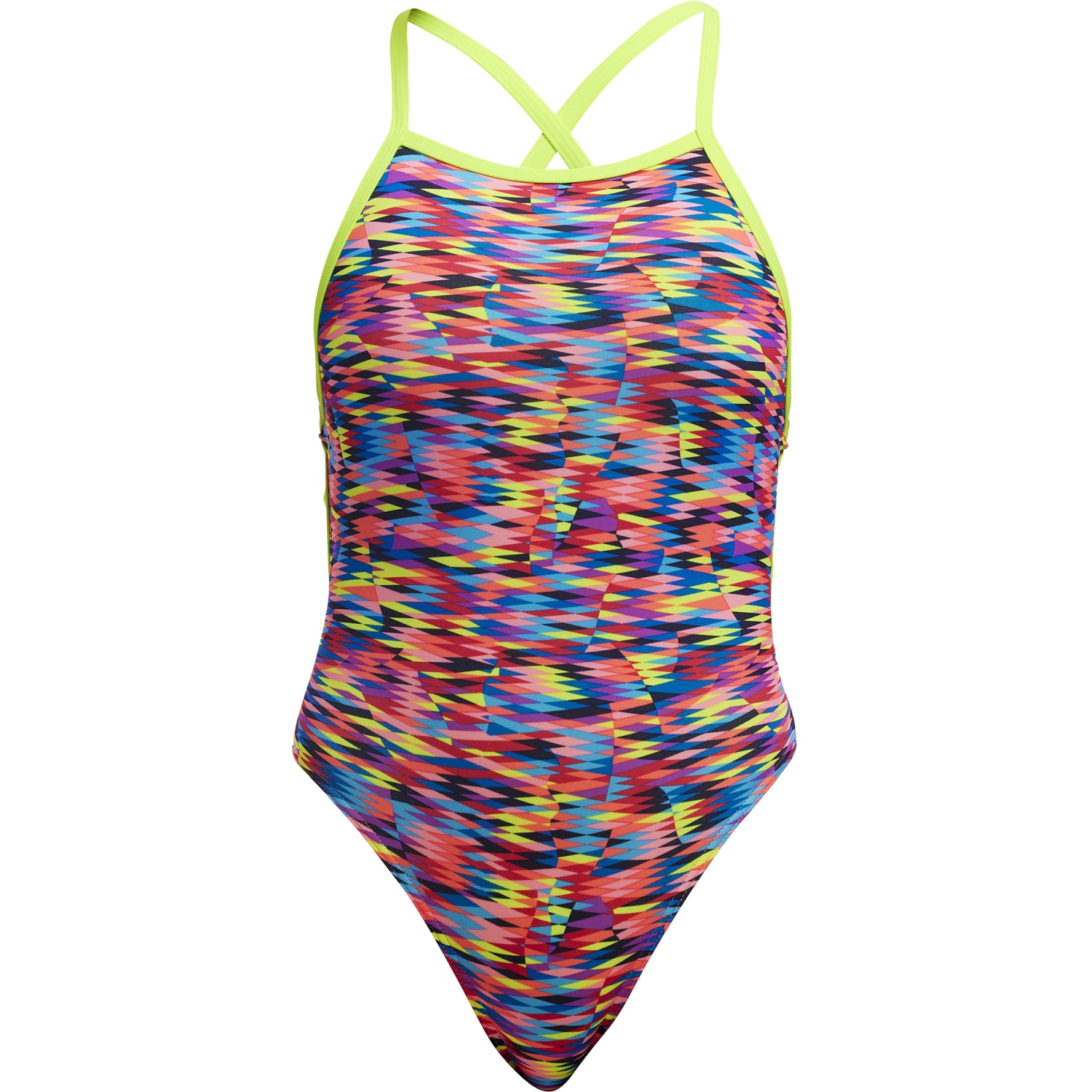 Picture of Funkita Tie Me Tight Eco One Piece Swimsuit Girls - Go Gammon
