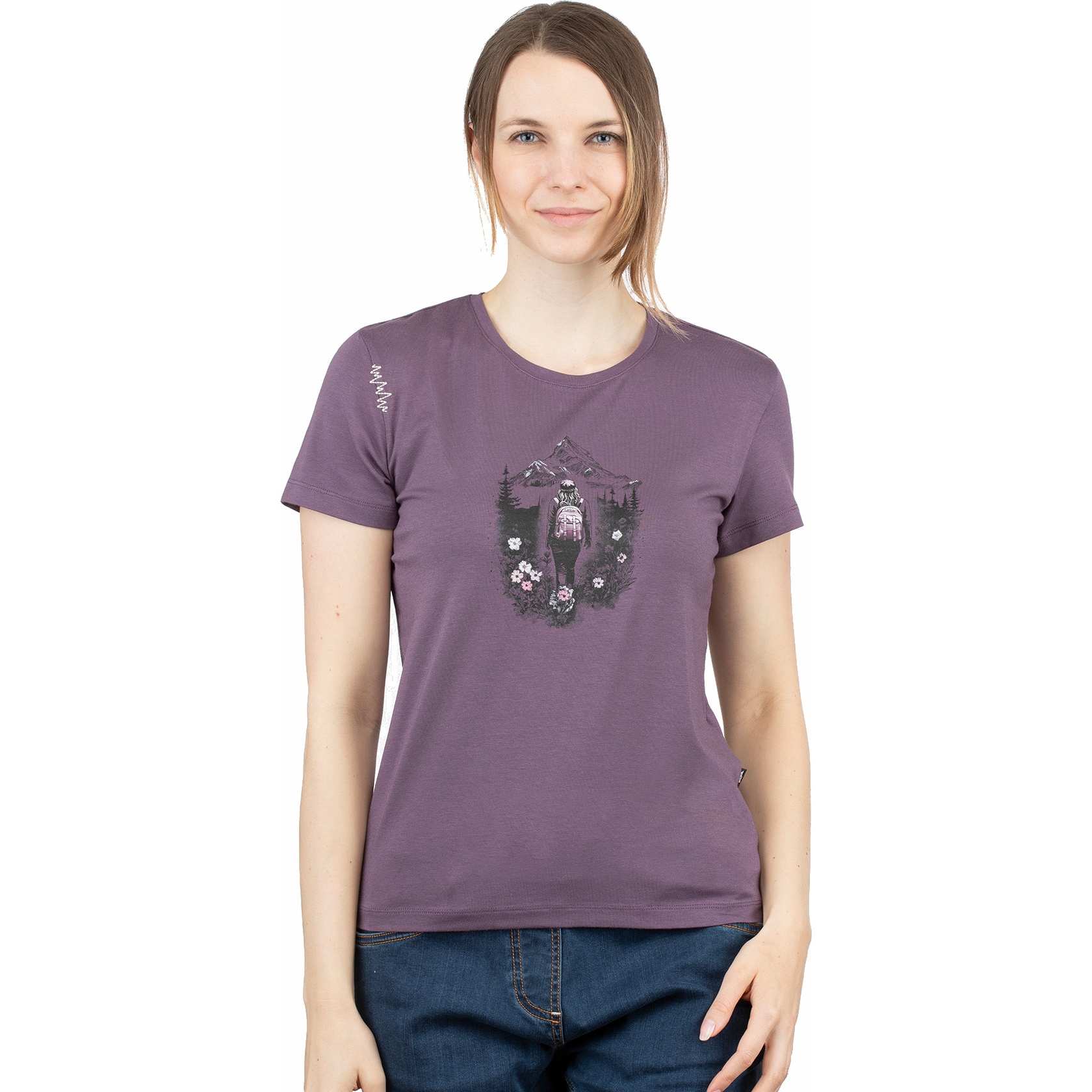 Produktbild von Chillaz Iseo Mountain Paradise T-Shirt Damen - dark violet