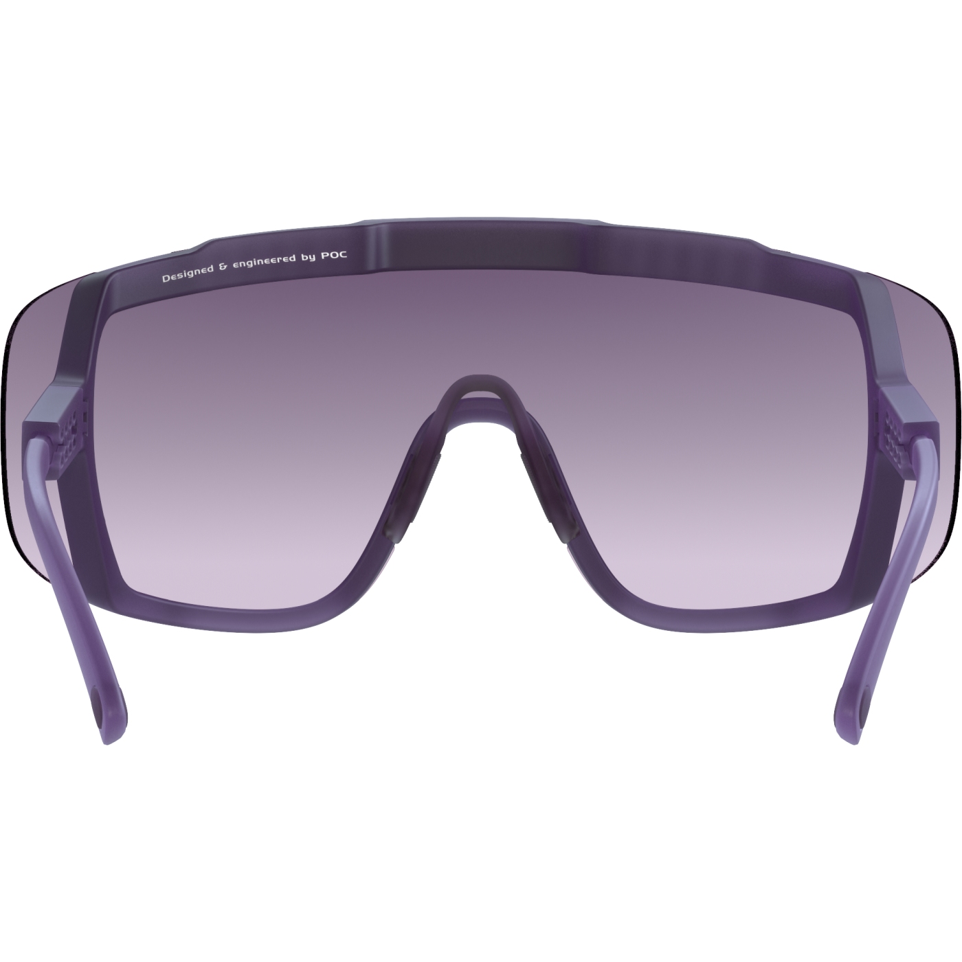 POC Devour Glasses - Mirror Lens - Sapphire Purple Translucent /  Violet/Silver