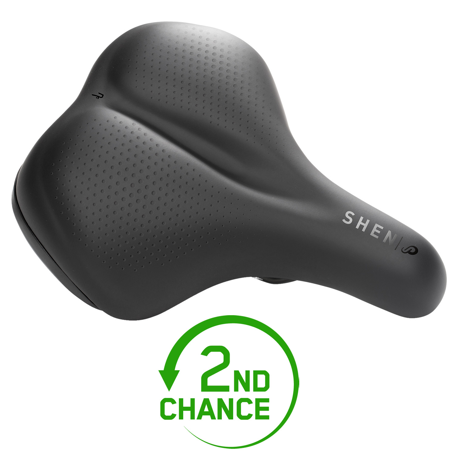 Picture of CUBE NATURAL FIT Shen PonSo Saddle - regular - black - 2nd Choice