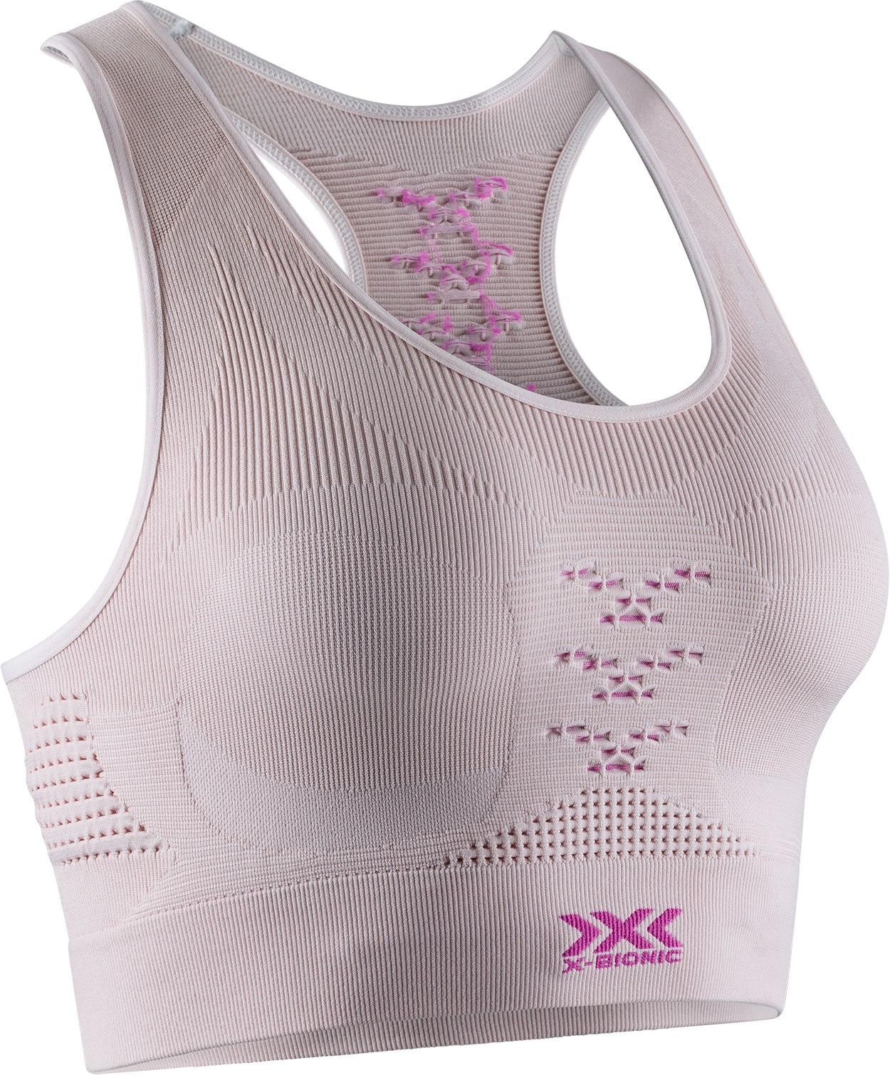 Productfoto van X-Bionic Energizer 4.0 Sport-BH Dames - magnolia purple/fuchsia