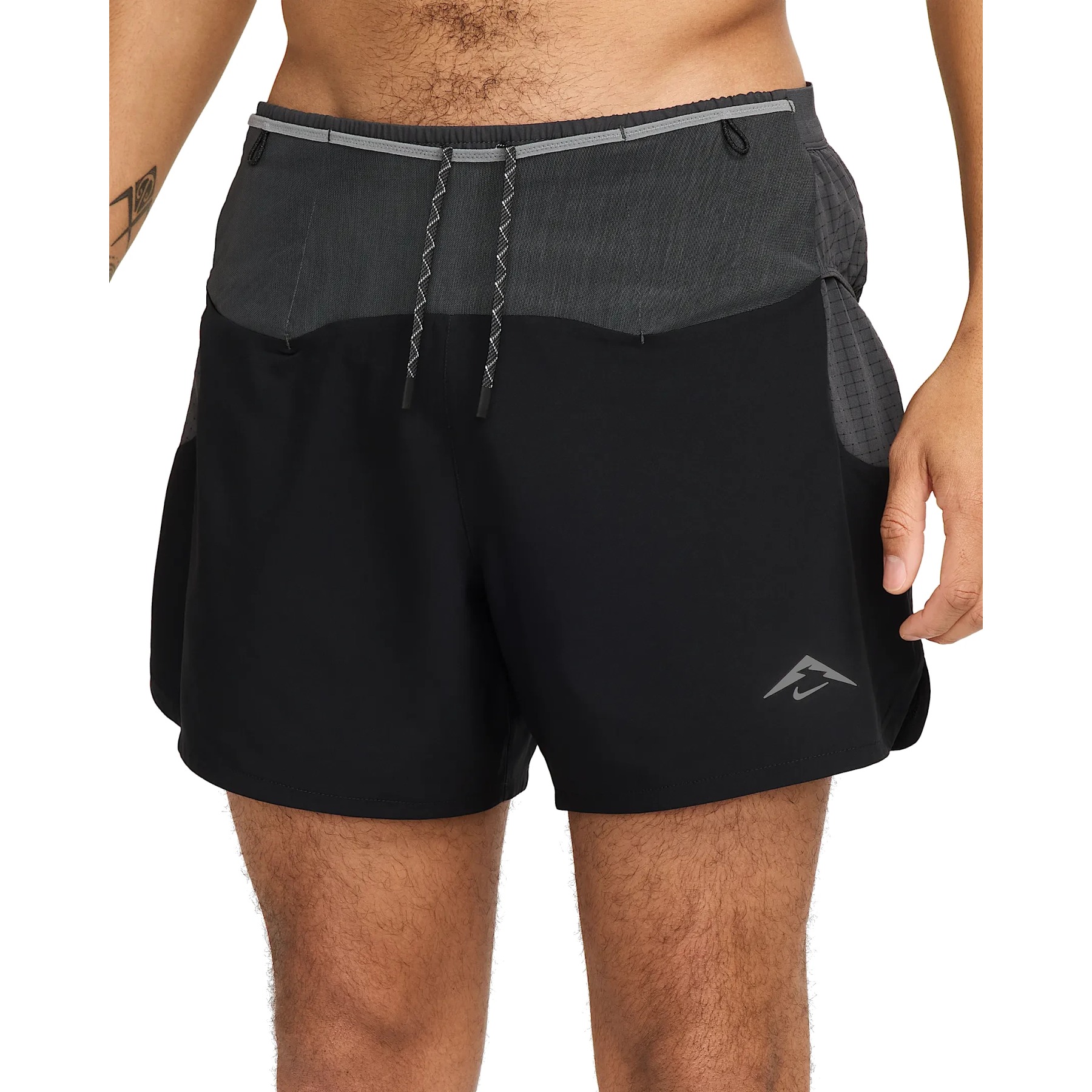 Produktbild von Nike Trail Second Sunrise Dri-FIT ADV 5&quot; Laufshorts Herren - black/anthracite/black/summit white HJ3572-010