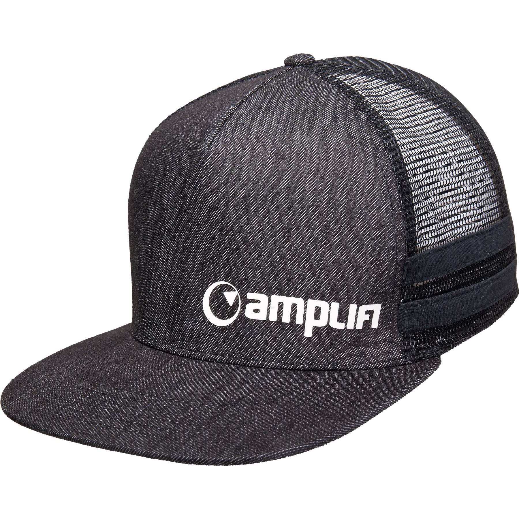 Picture of Amplifi Trucker Hat Snapback Cap - charcoal