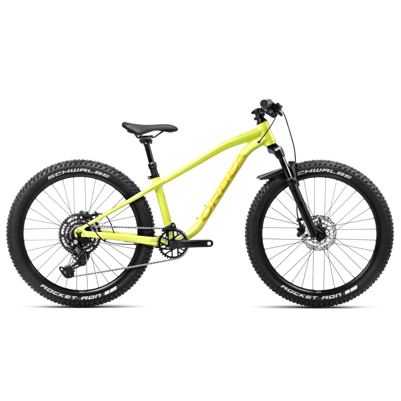 Produktbild von Orbea LAUFEY H20 - 24&quot; Kinder Mountainbike - 2025 - Spicy Lime - Corn Yellow (gloss)