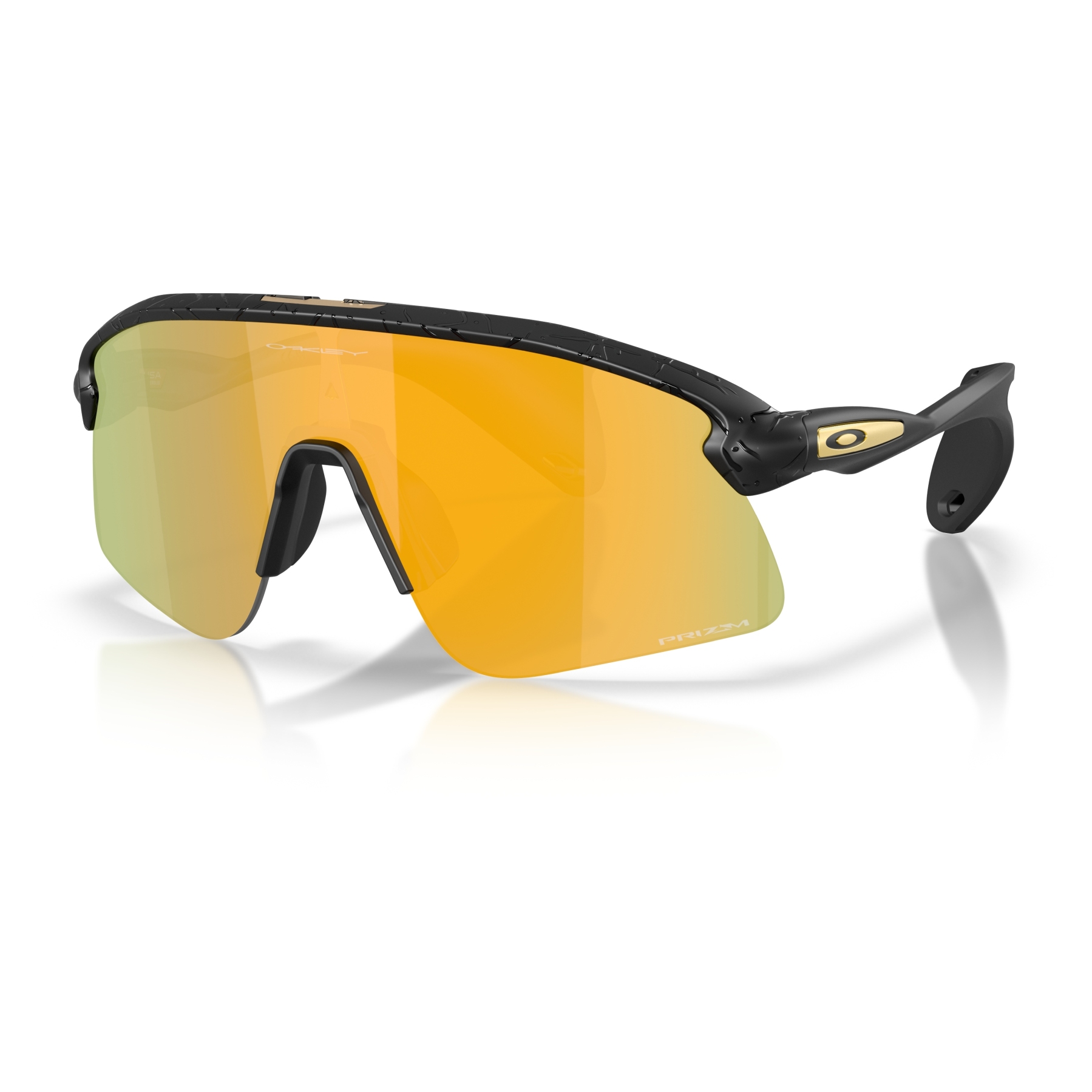 Oakley Stunt Devil S Glasses - Matte Black Splatter/Prizm 24K