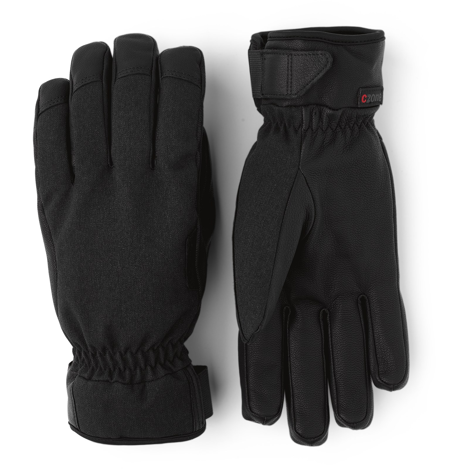 Picture of Hestra CZone Primaloft Flex - 5 Finger Ski Gloves - black