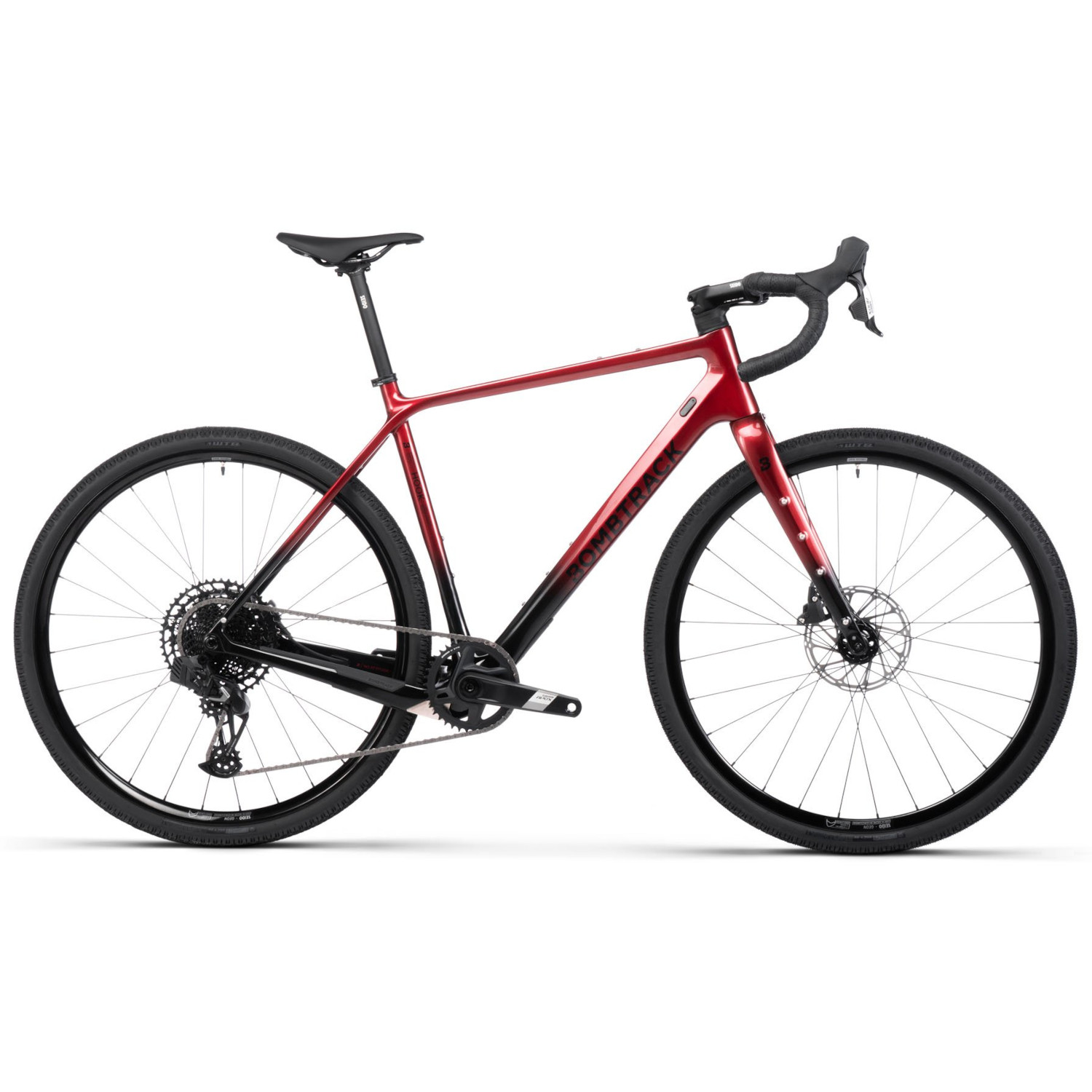 Produktbild von Bombtrack HOOK EXT C APEX AXS - Gravel Bike - 2025 - glossy red