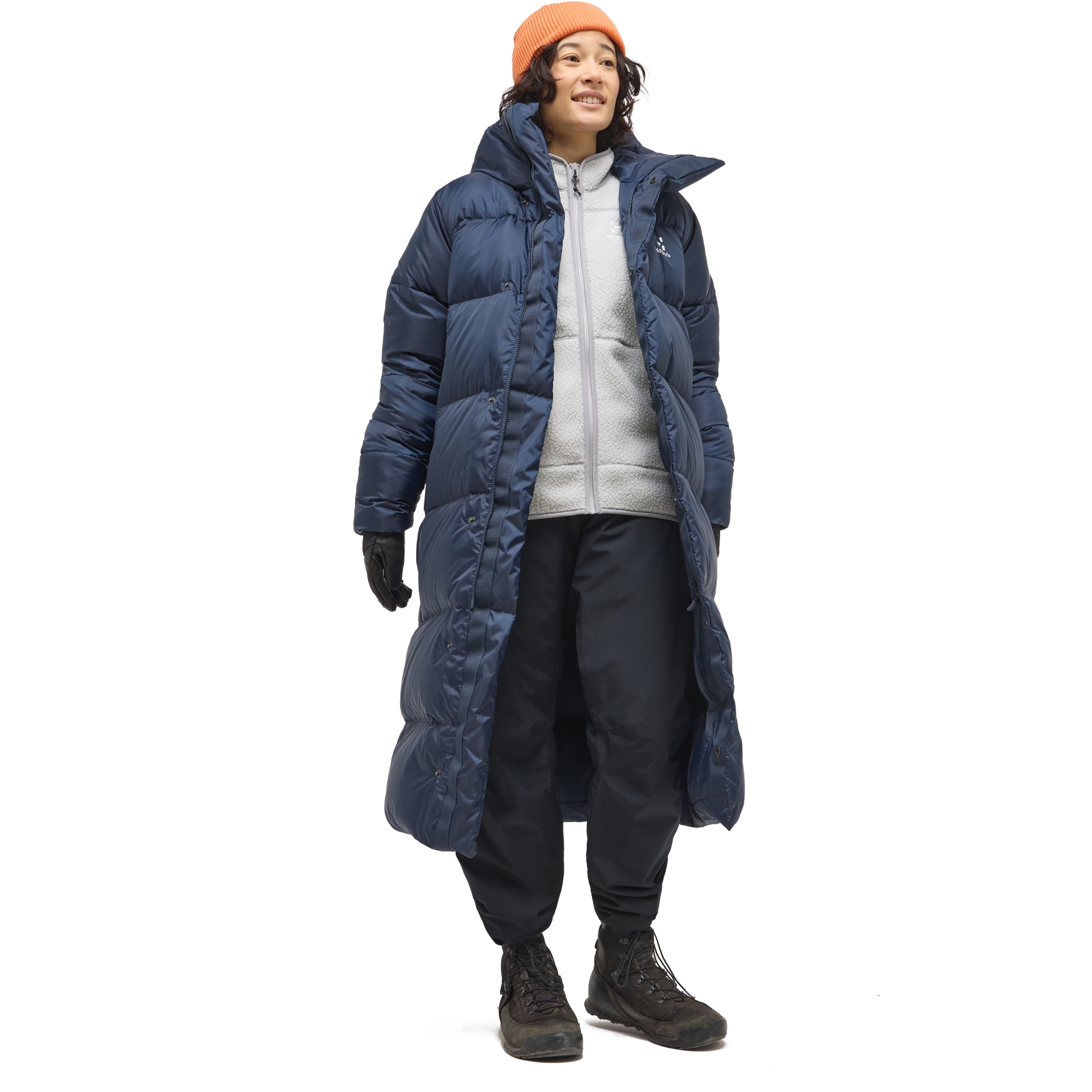 Haglöfs Long Down Parka Women - tarn blue 3N5 | BIKE24 Haglöfs Long Down Parka Women - tarn blue 3N5 | BIKE24