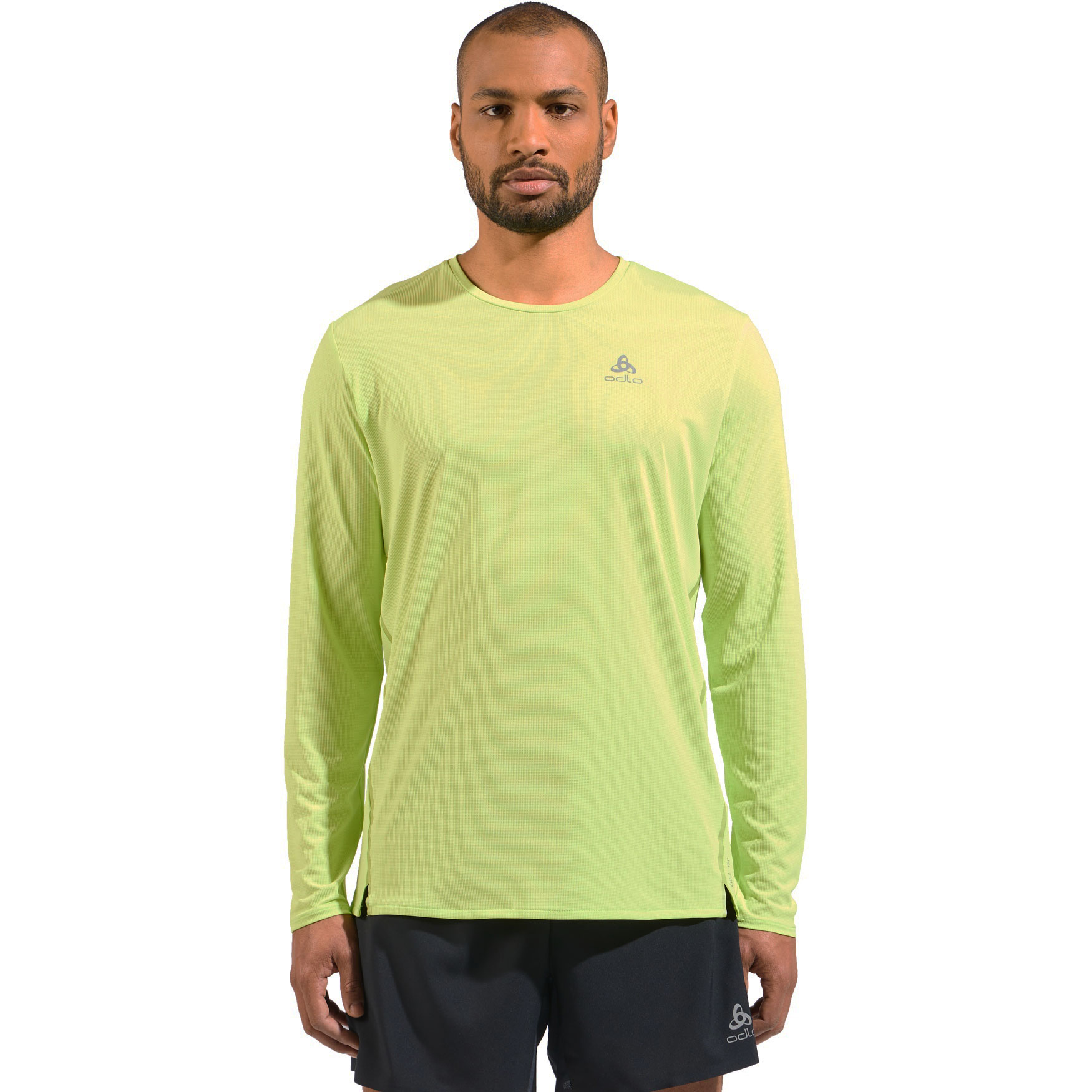 Immagine prodotto da Odlo Maglia a Maniche Lunghe Uomo - Zeroweight Chill-Tec - sharp green