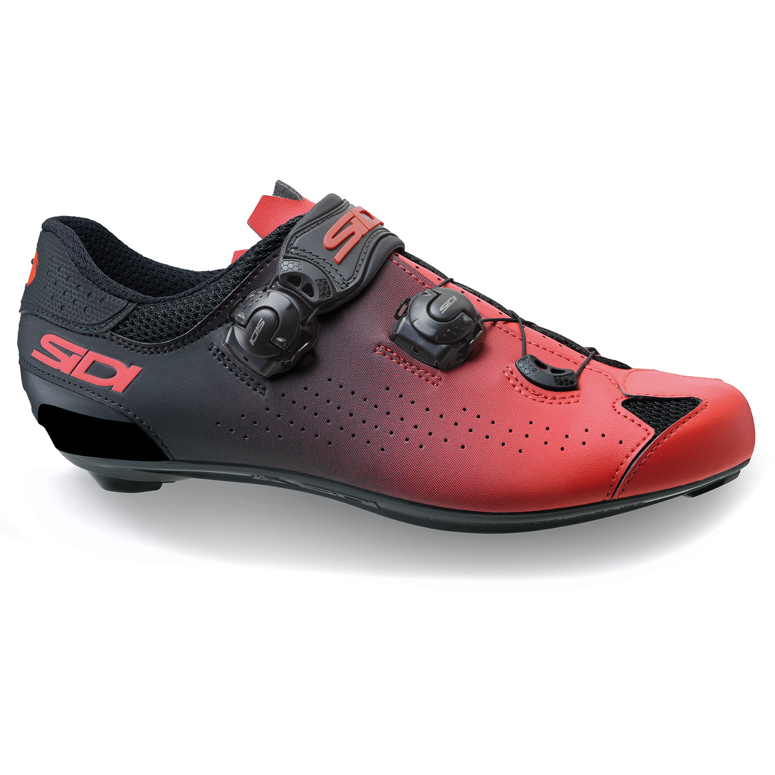 Produktbild von Sidi Genius 10 Rennradschuhe Herren - Rot/Schwarz