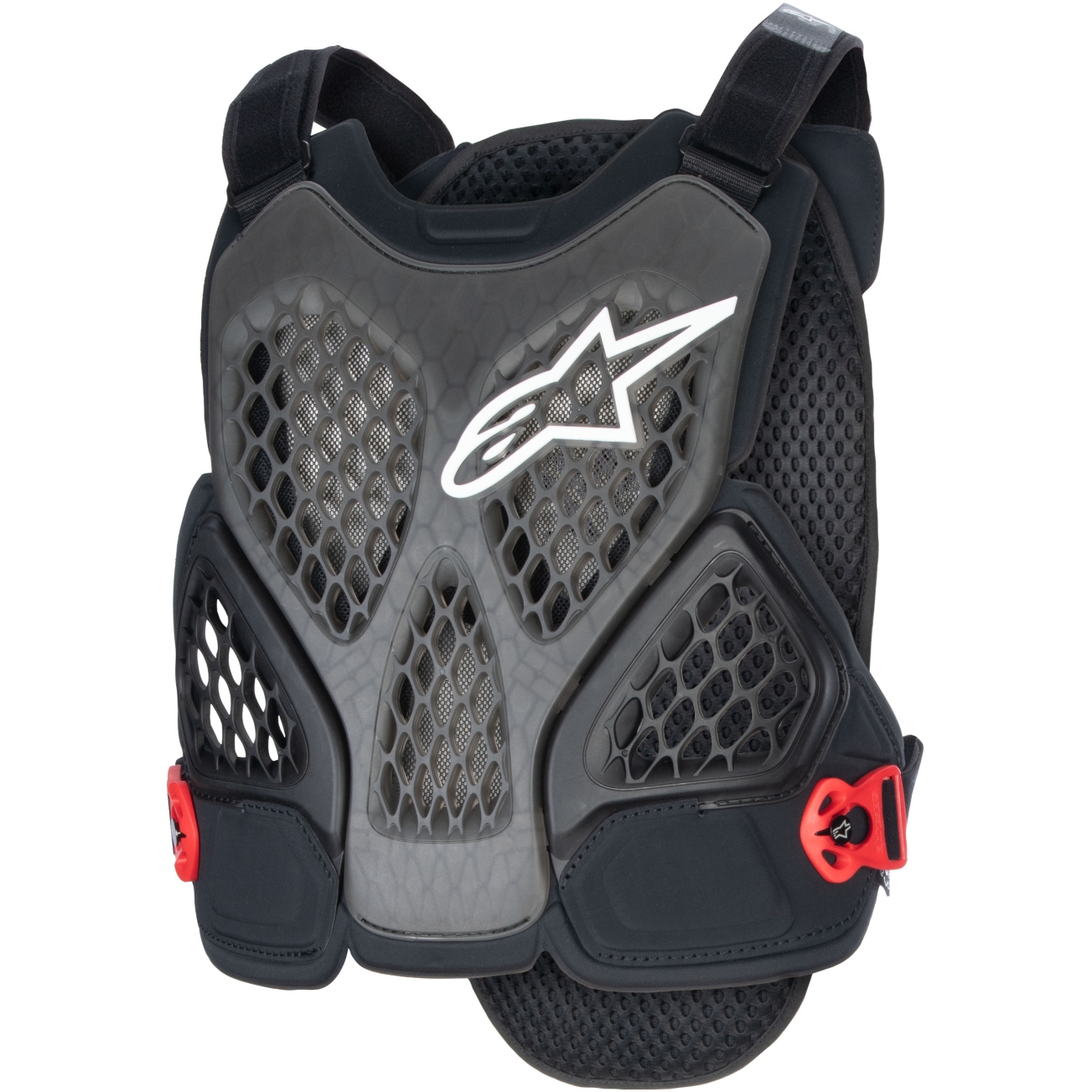 Produktbild von Alpinestars A-6 Plasma Brustprotektor - black/anthracite/red