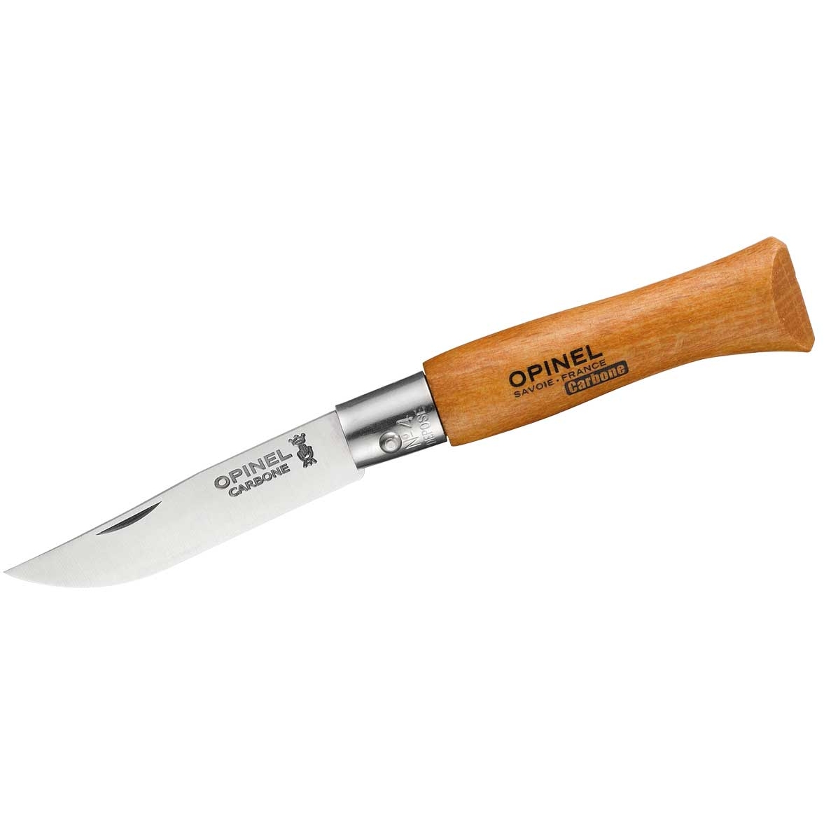 Picture of Opinel Carbon Knife No 04 - beech
