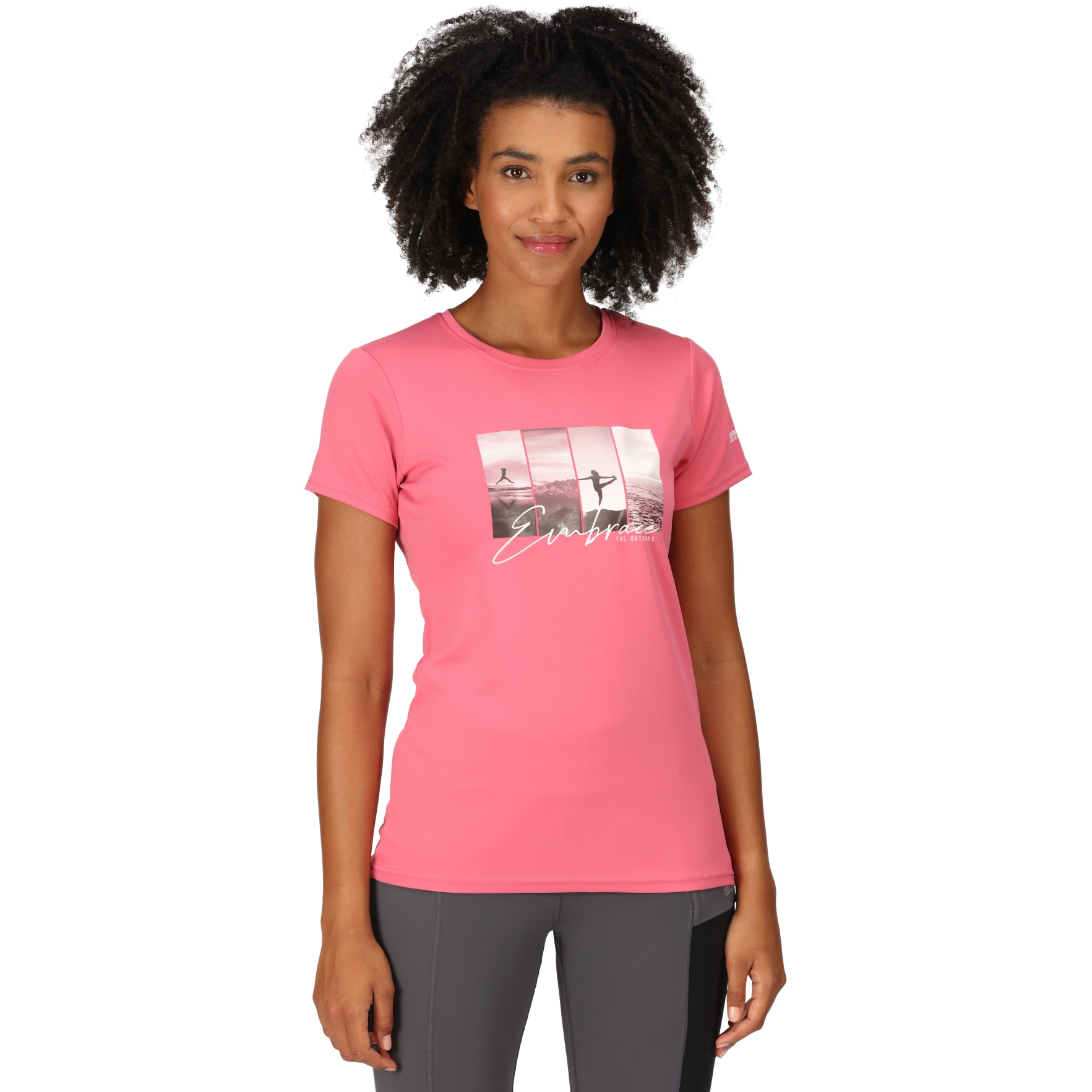 Produktbild von Regatta Fingal VII T-Shirt Damen - Fruit Dove DGT