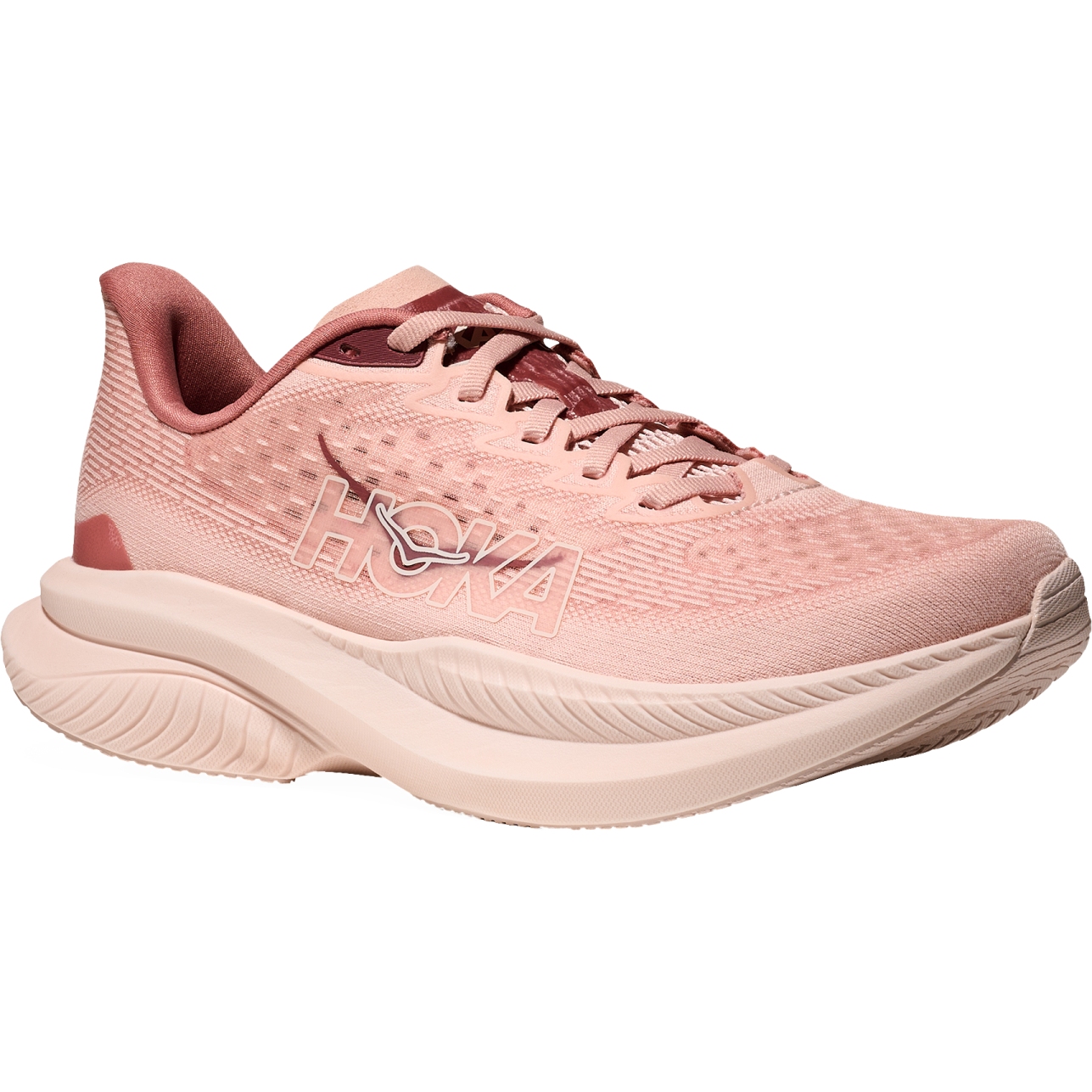 Bild von Hoka Mach 6 Laufschuhe Damen - rose latte / blush