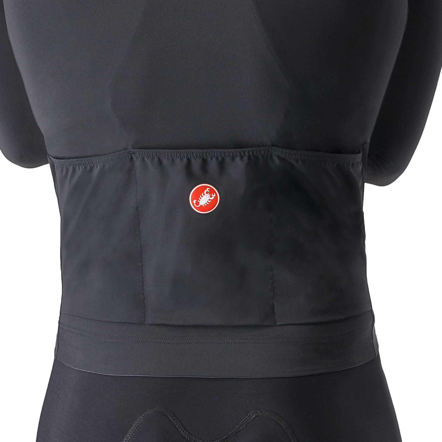 Castelli Aero Race LS Jersey Men - light black 085 | BIKE24