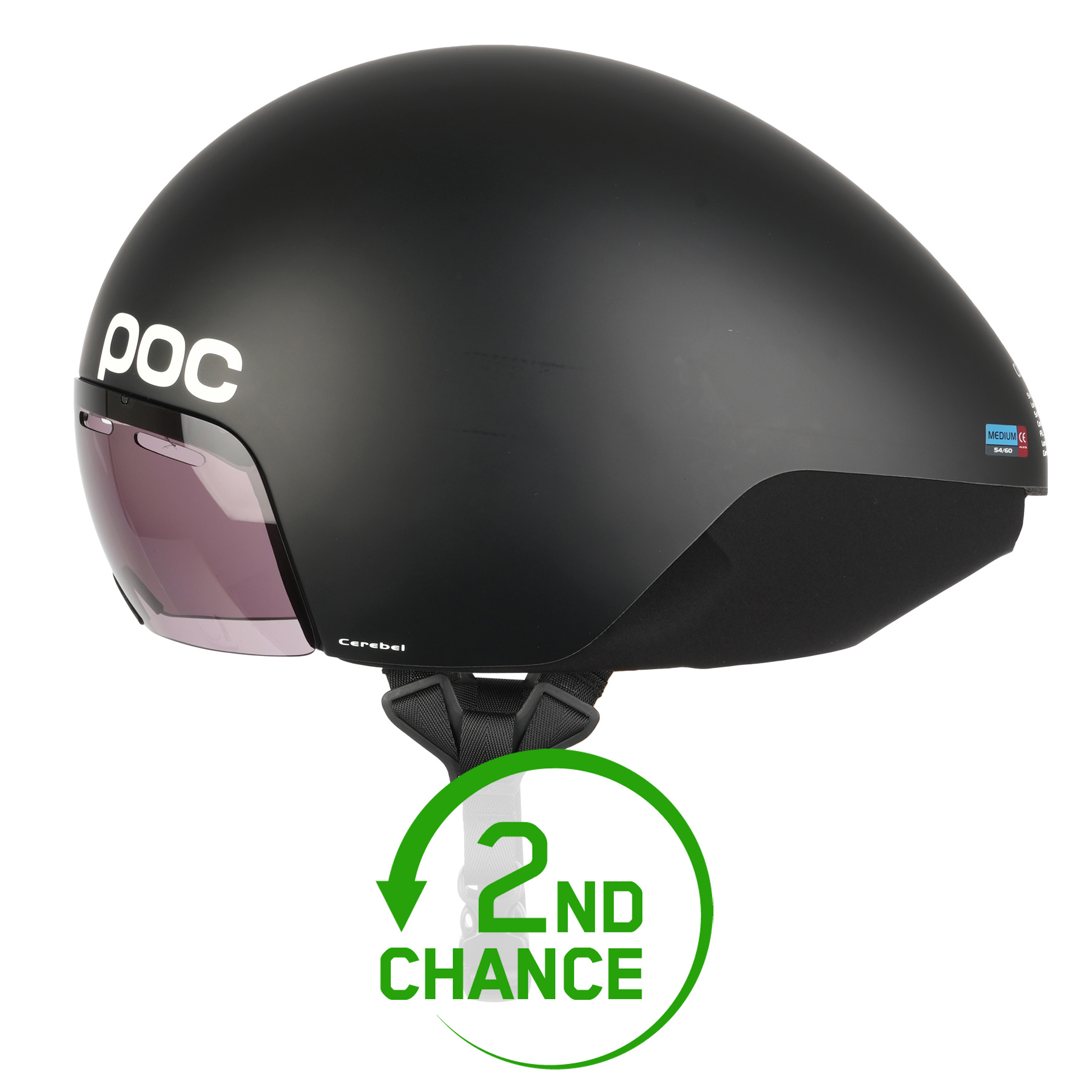 Picture of POC Cerebel Helmet - 1002 Uranium Black - 2nd Choice
