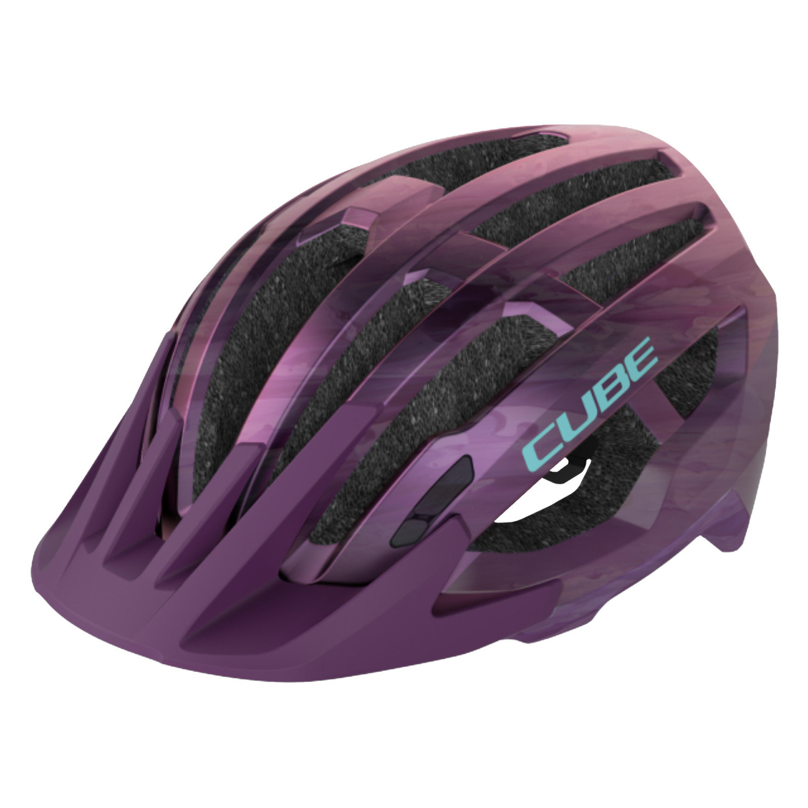 CUBE OFFPATH Casque - violet - BIKE24