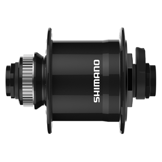 Picture of Shimano DH-UR708-3D Hub Dynamo - Centerlock - 15x100mm - 32 Spoke Holes - black
