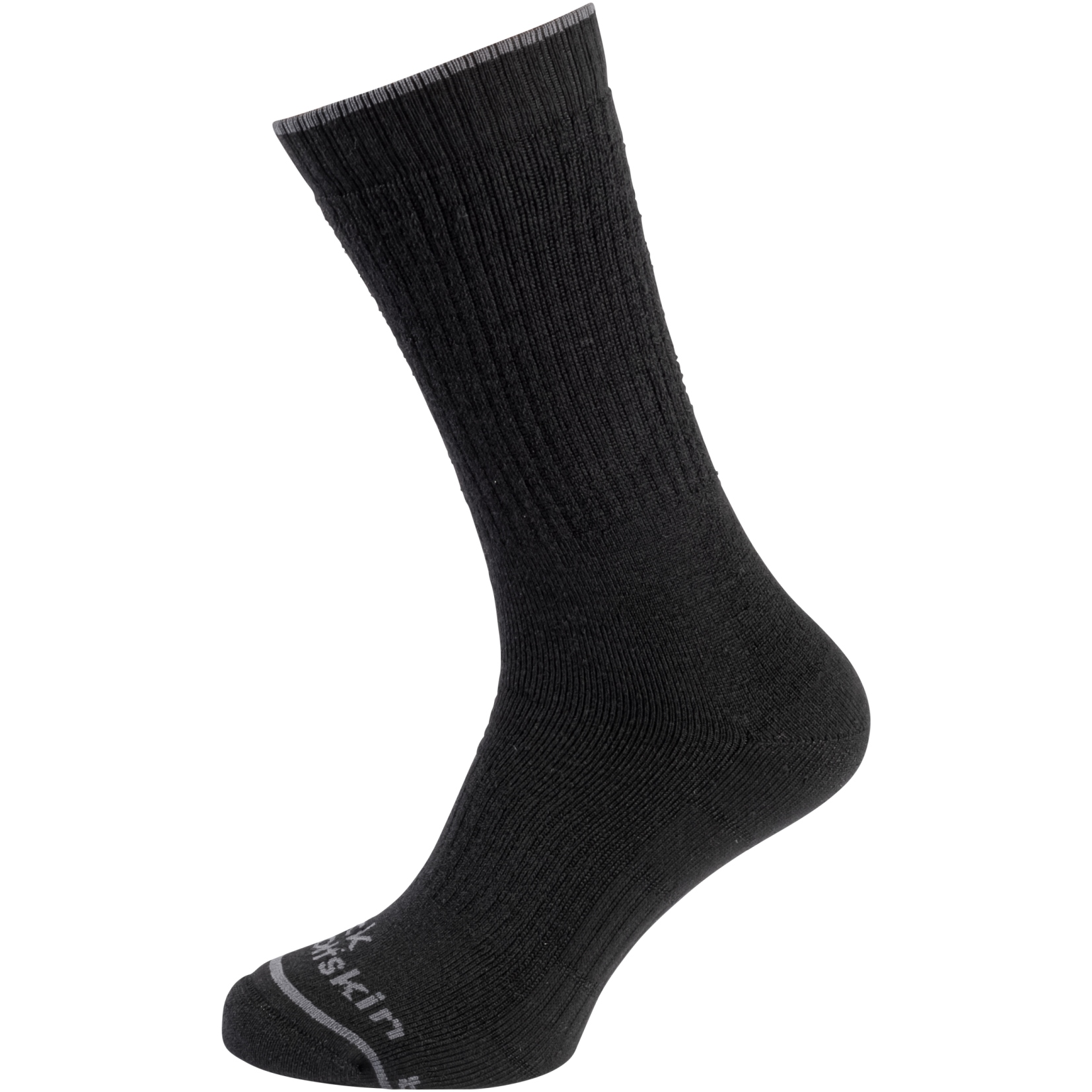 Produktbild von Jack Wolfskin Trekking Merino Classic Cut Socken - schwarz