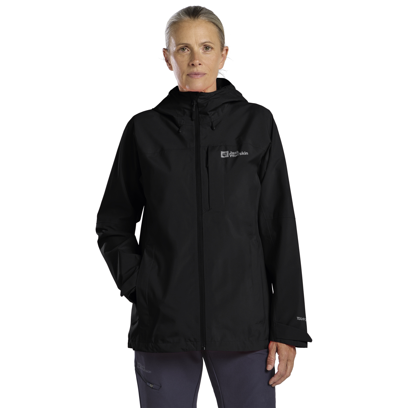 Produktbild von Jack Wolfskin Tempest 2L Jacke Damen - schwarz