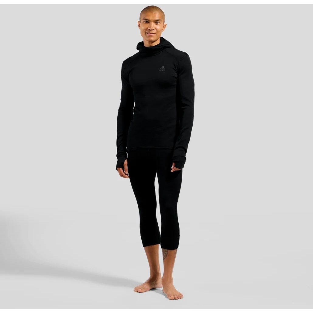 Chemise Technique Odlo Femme, Manches Courtes, Noir, Taille XL, Couche De Base