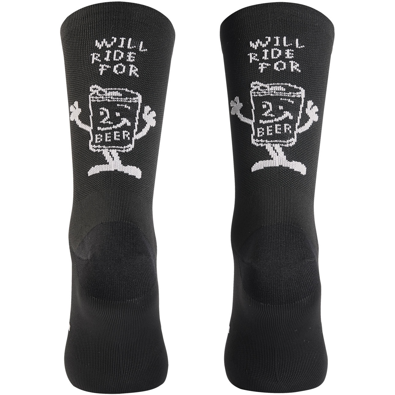 Picture of Northwave Will Ride For Beer Socks - black 10