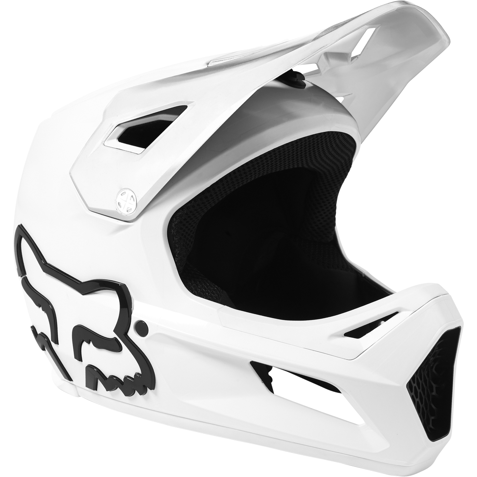 FOX Rampage Full Face Helm Kinder - weiss