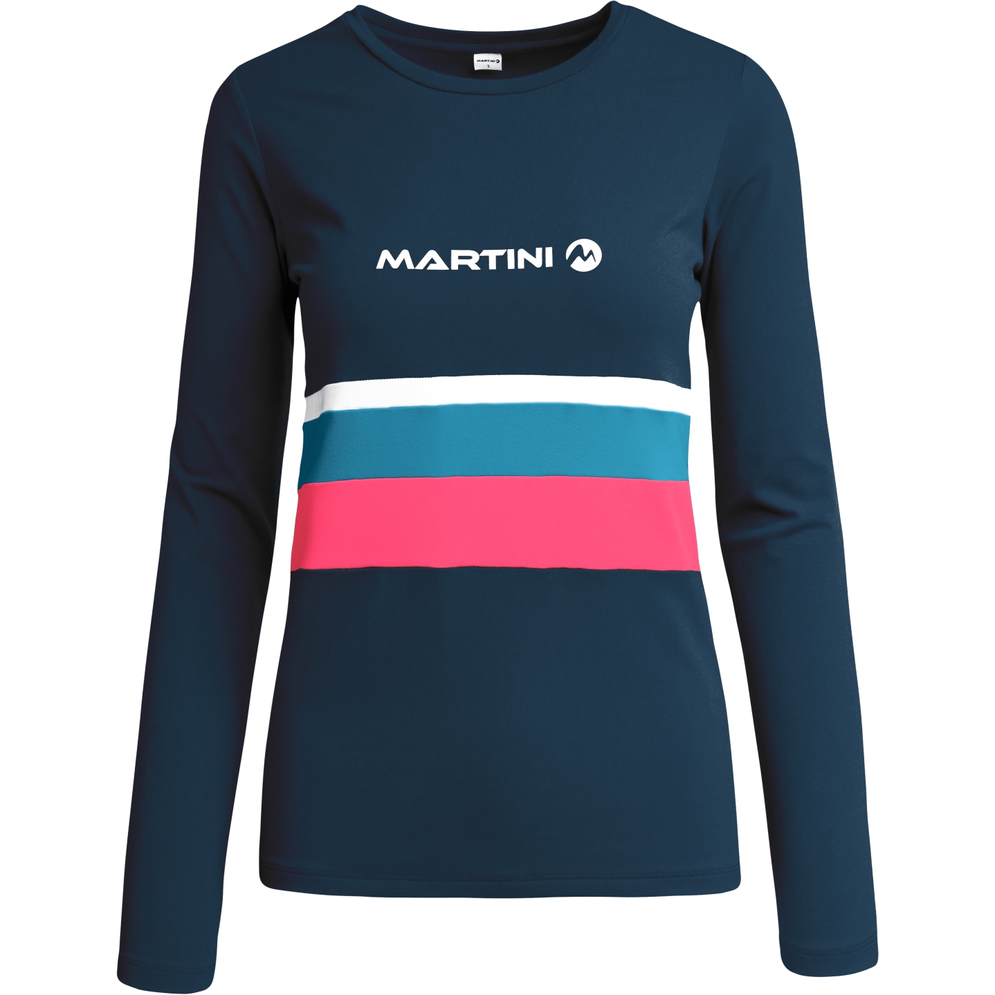 Image of Martini Sportswear Identify Women's Long Sleeve Shirt - iris/candy/indigo