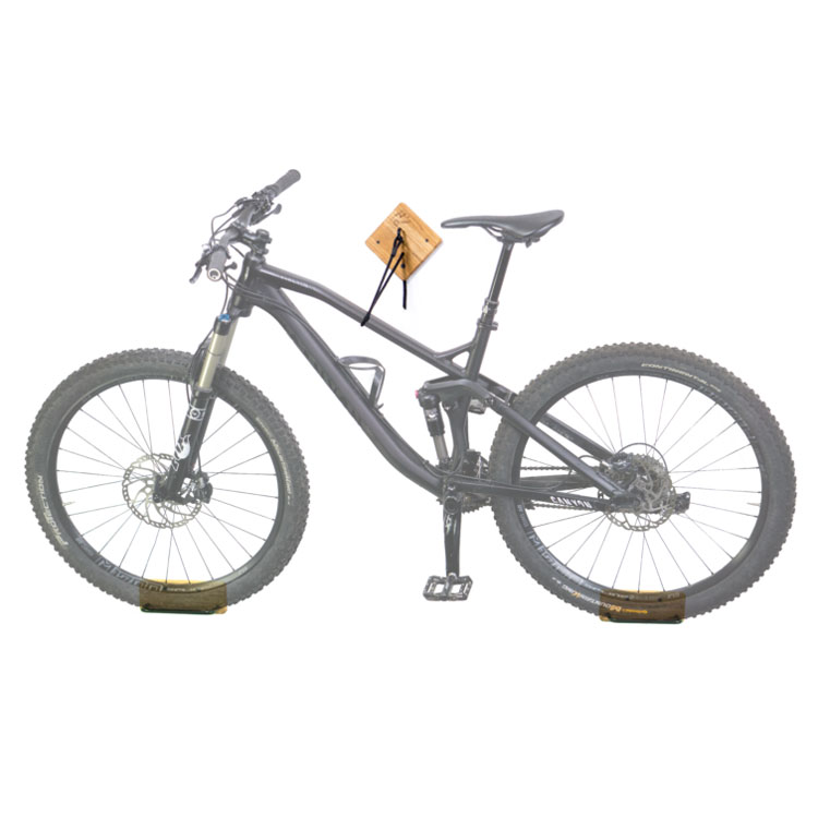 Parax U-Rack Bicycle Wall Mount - Oak | BIKE24