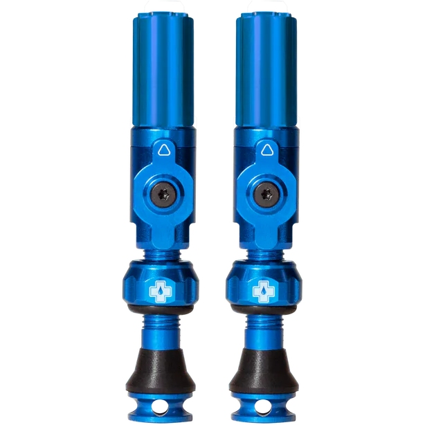 Produktbild von Muc-Off Big Bore Hybrid Tubeless Ventile Set (Paar) - blau