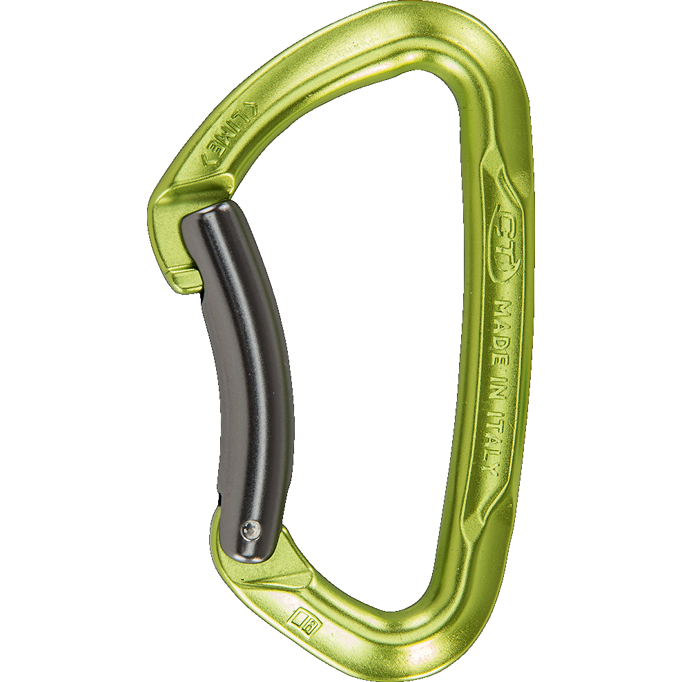 Productfoto van Climbing Technology Lime B Carabiner - green / grey
