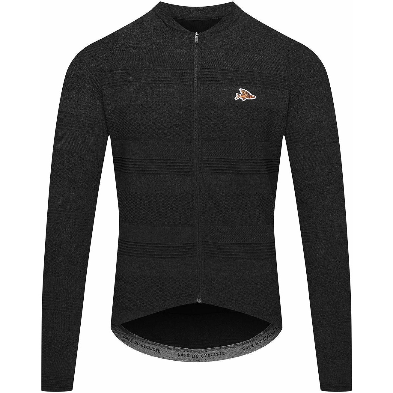 Produktbild von Café du Cycliste Corinne Langarmtrikot Herren - schwarz