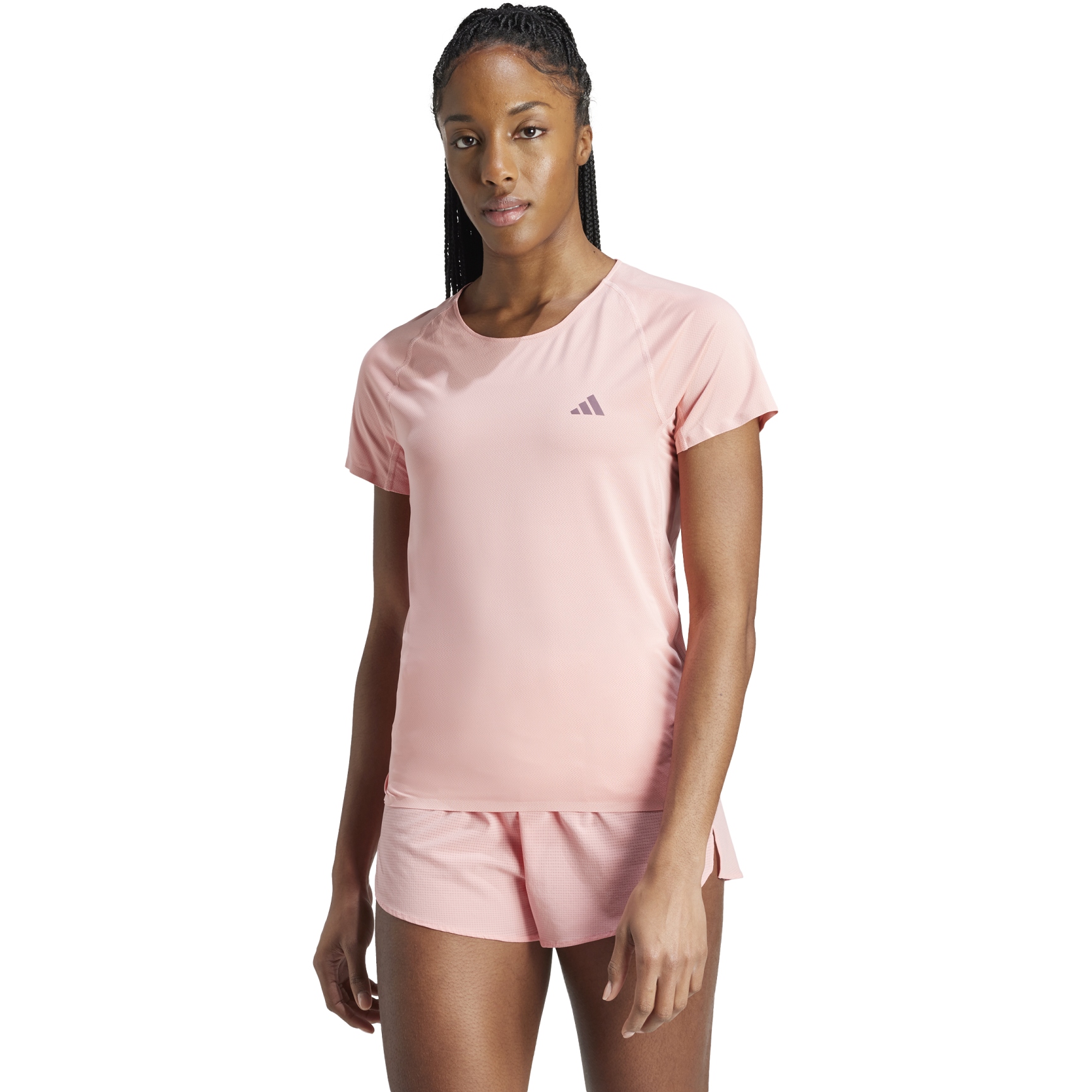 Camiseta rosa adidas orders mujer