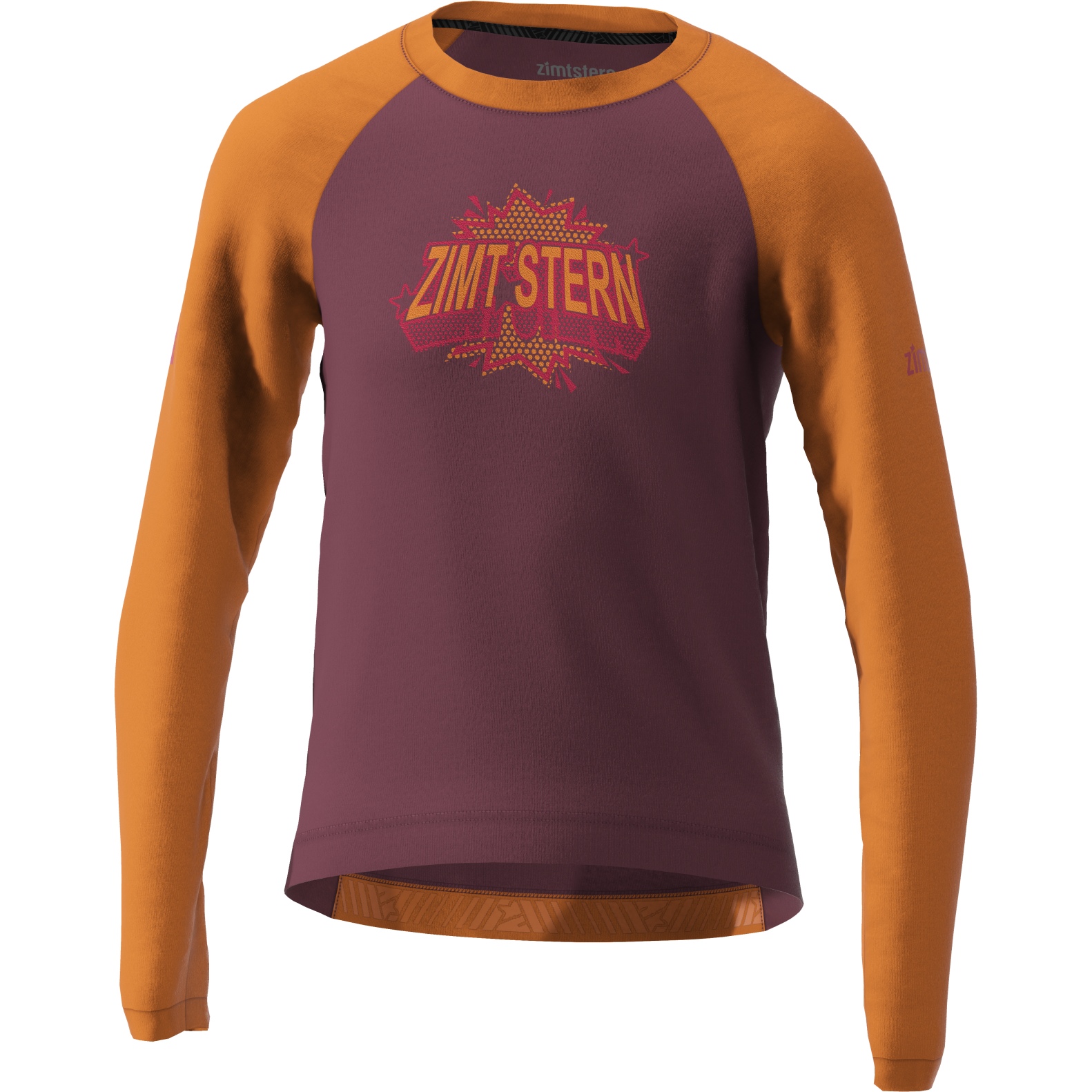 Maglia A Maniche Lunghe Garcia Per Bambini E Ragazzi - T-Shirt In Cotone Con Stampa, Vestibilità Regolare, Colore Casual