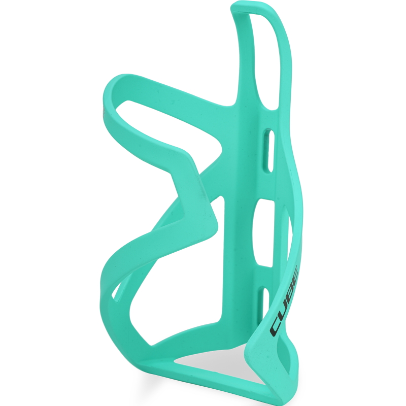 Picture of CUBE Bottle Cage HPP Sidecage - matt mint´n´glossy black