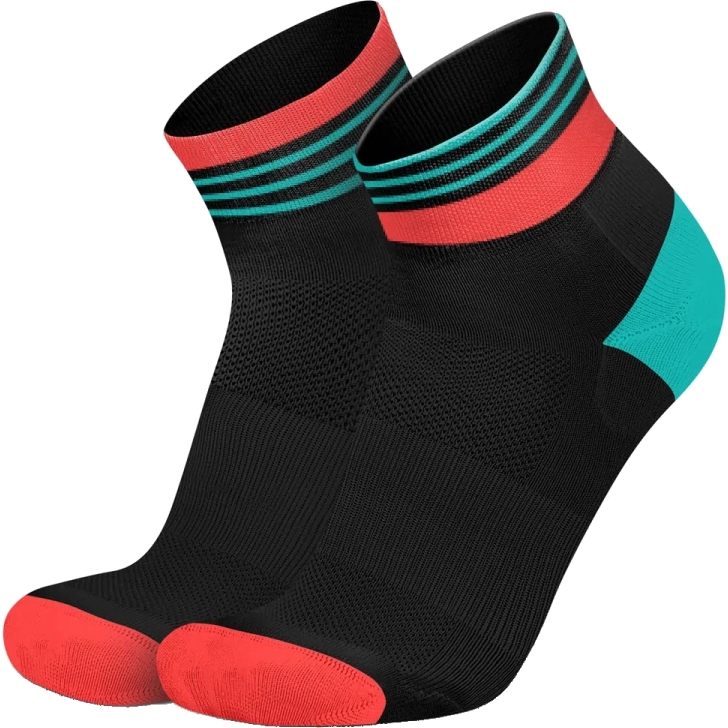 Picture of INCYLENCE Running Tiers Socks - Black Inferno