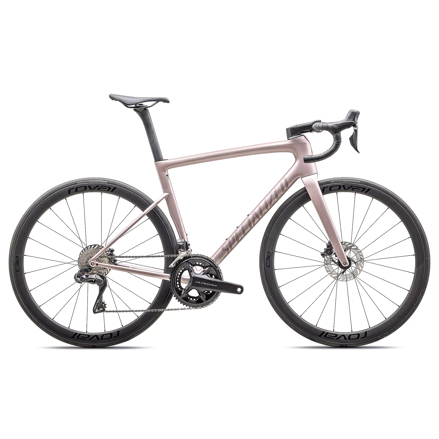 Specialized Velo Route Carbone TARMAC SL8 EXPERT Ultegra Di2 2025 satin champagne black pearl