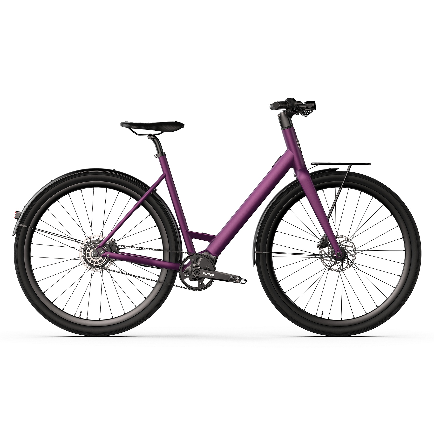 Foto de Desiknio Bicicleta Eléctrica Urbana - OXYTOCIN X30 - 1.9 Pinion Stepthrough - 2025 - Purple Love