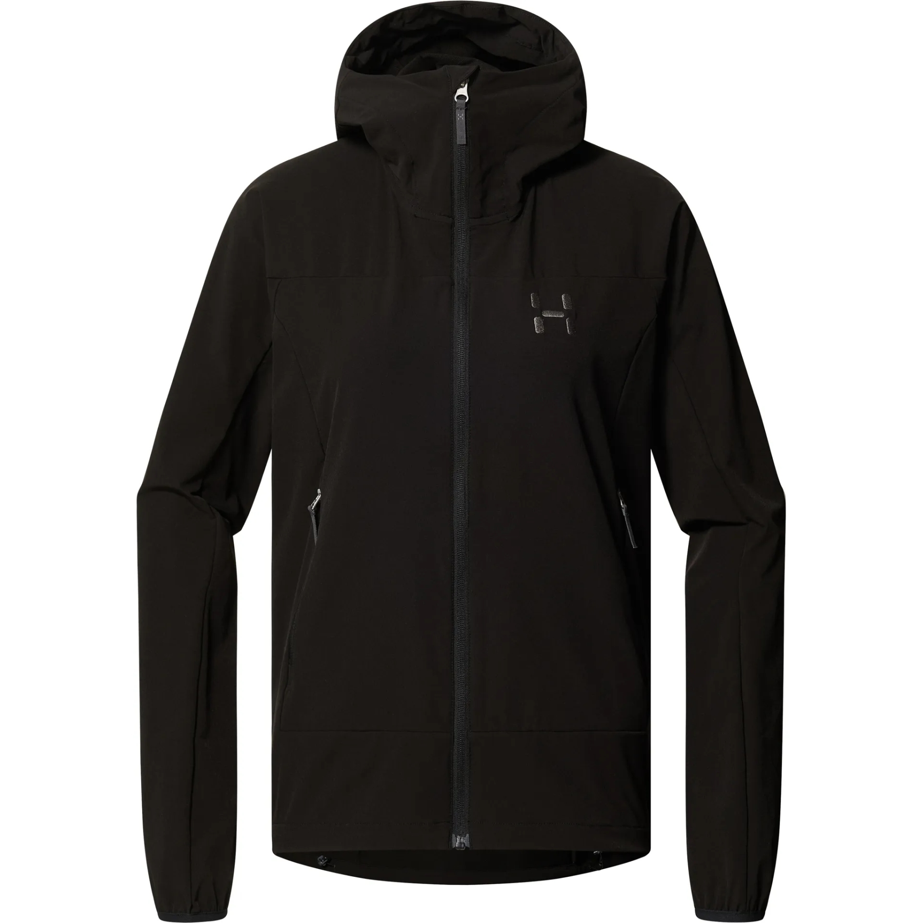 Produktbild von Haglöfs Rosson Softshell Kapuzenjacke Damen - true black 2C5