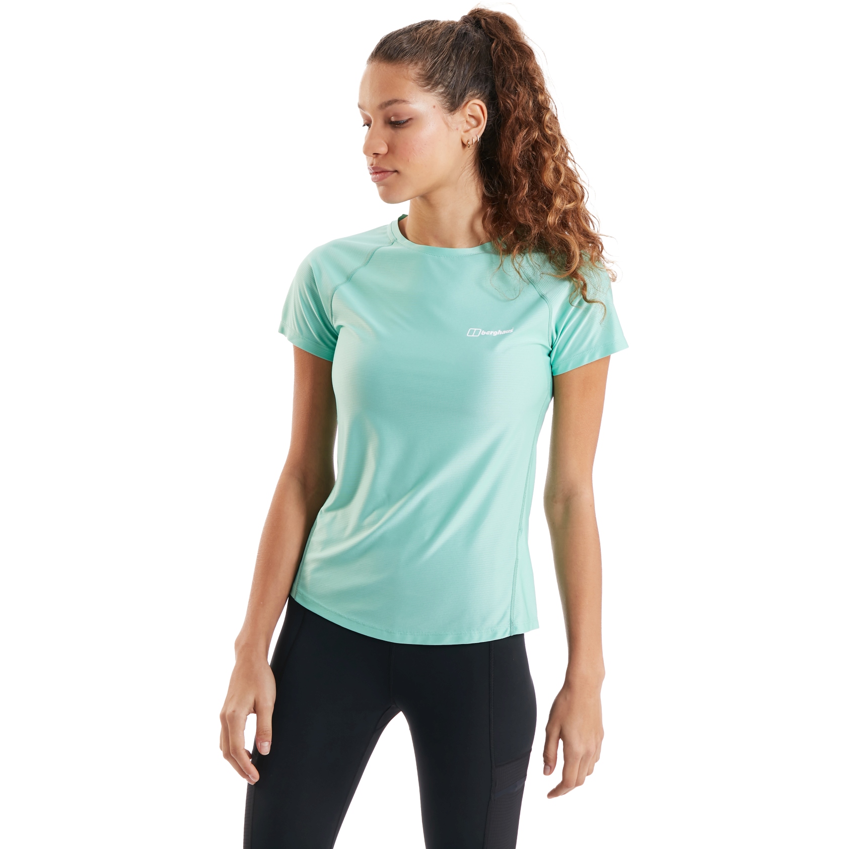 Picture of Berghaus Women&#039;s 24/7 Super Stretch Tech T-Shirt - Dusty Jade Green