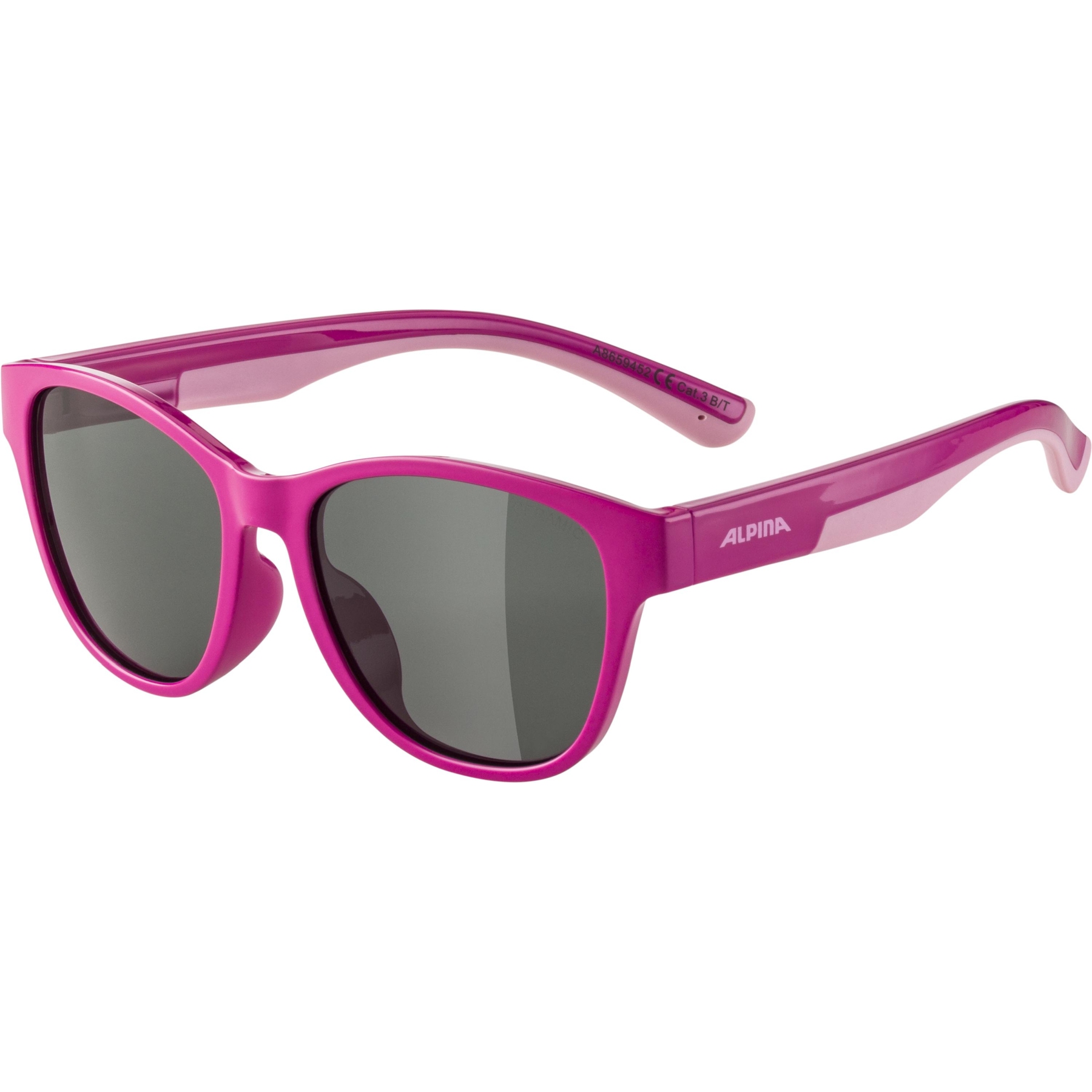 Picture of Alpina Flexxy Cool Kids II Glasses - pink-rose / black