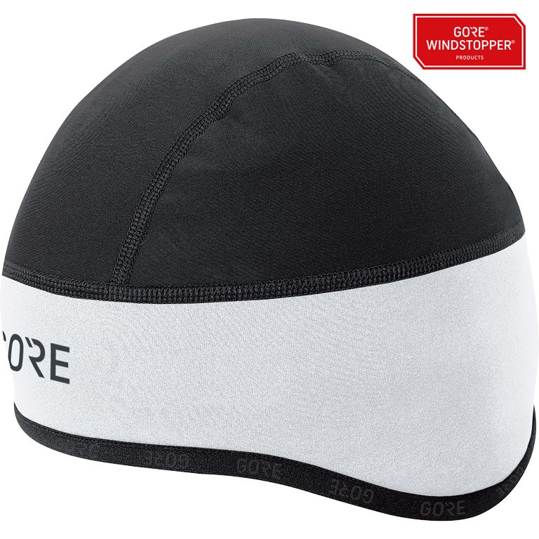 Produktbild von GOREWEAR C3 GORE® WINDSTOPPER® Helmet Kappe - weiß/schwarz 0199